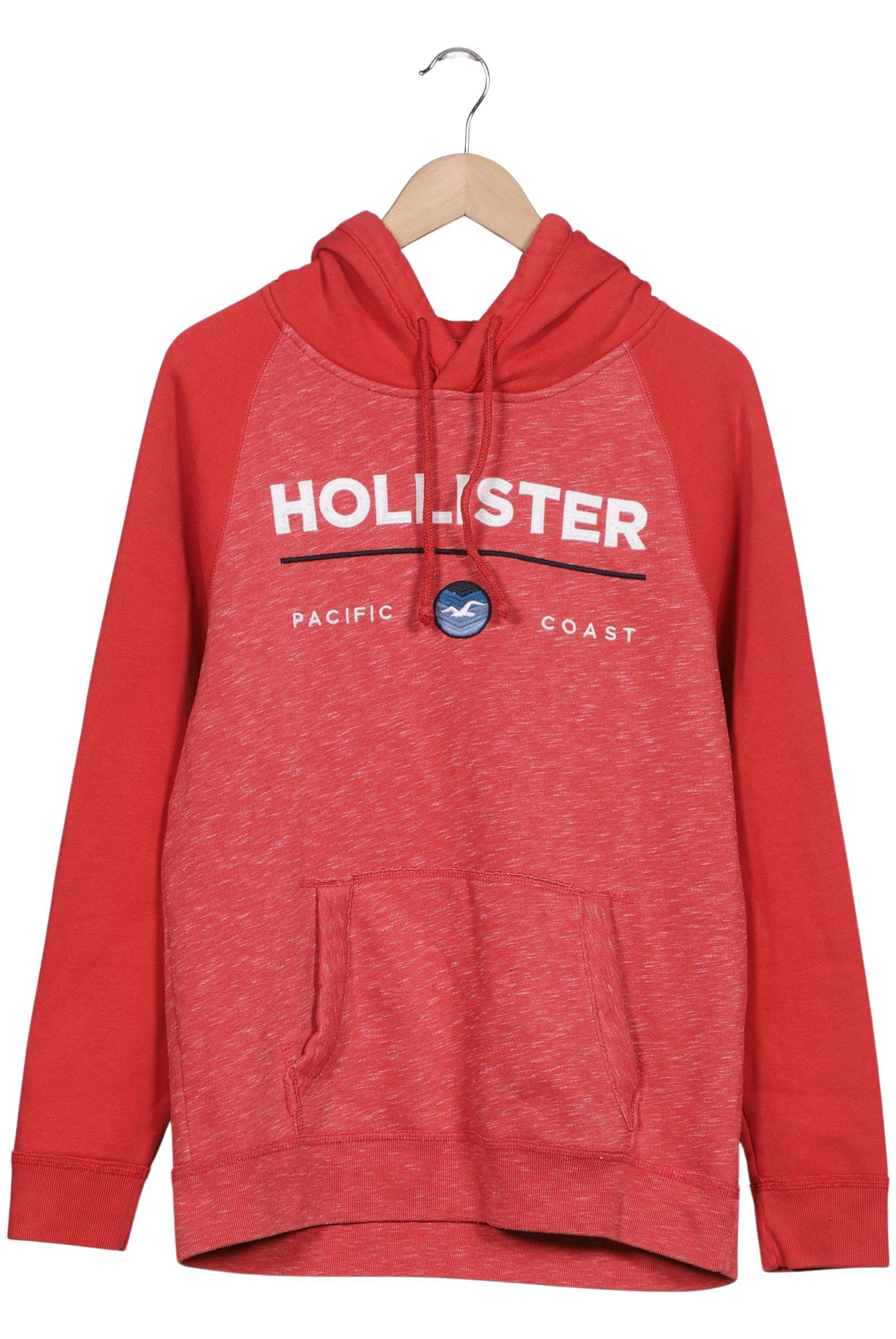 

Hollister Herren Kapuzenpullover, rot, Gr. 48