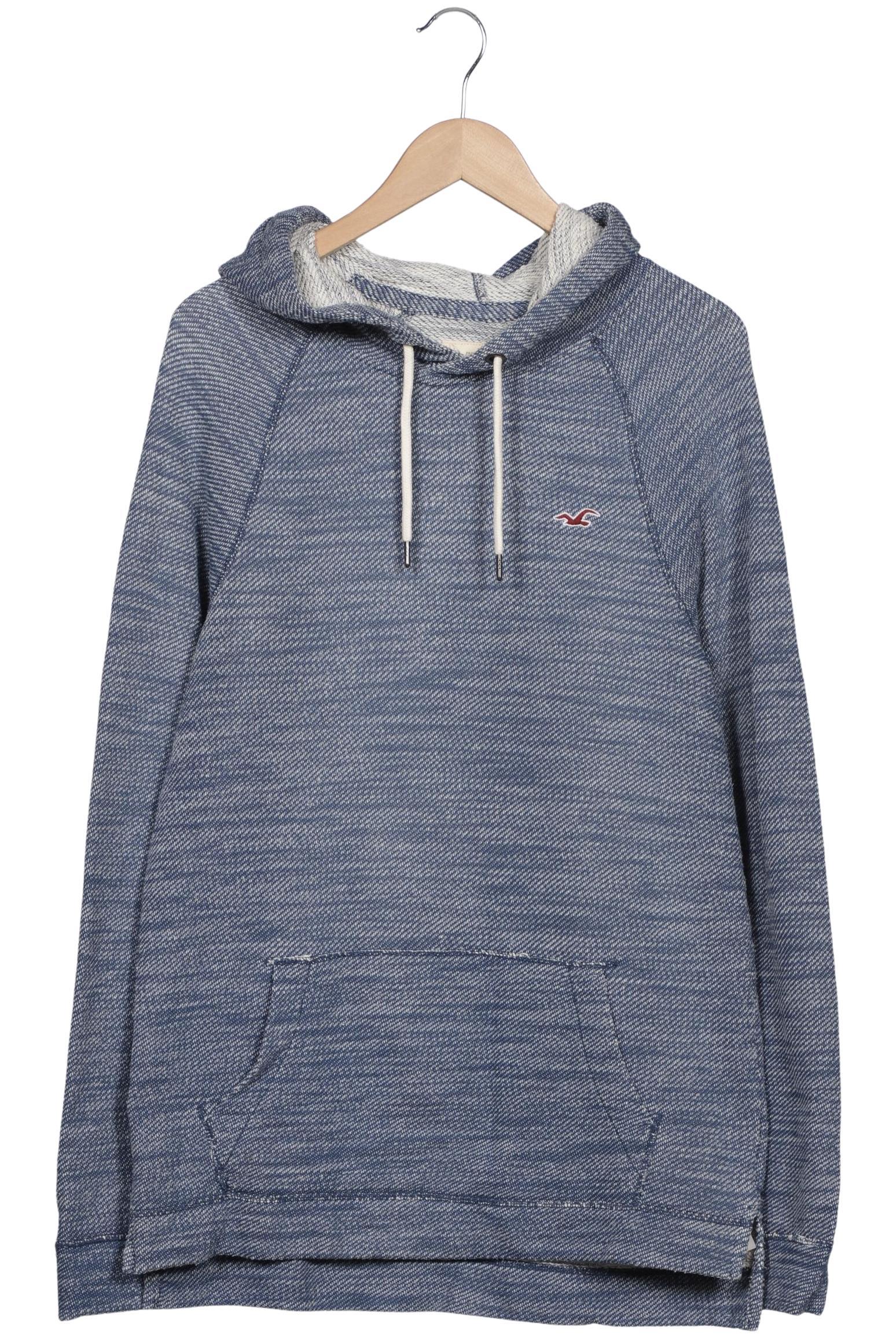 

Hollister Herren Kapuzenpullover, blau, Gr. 48