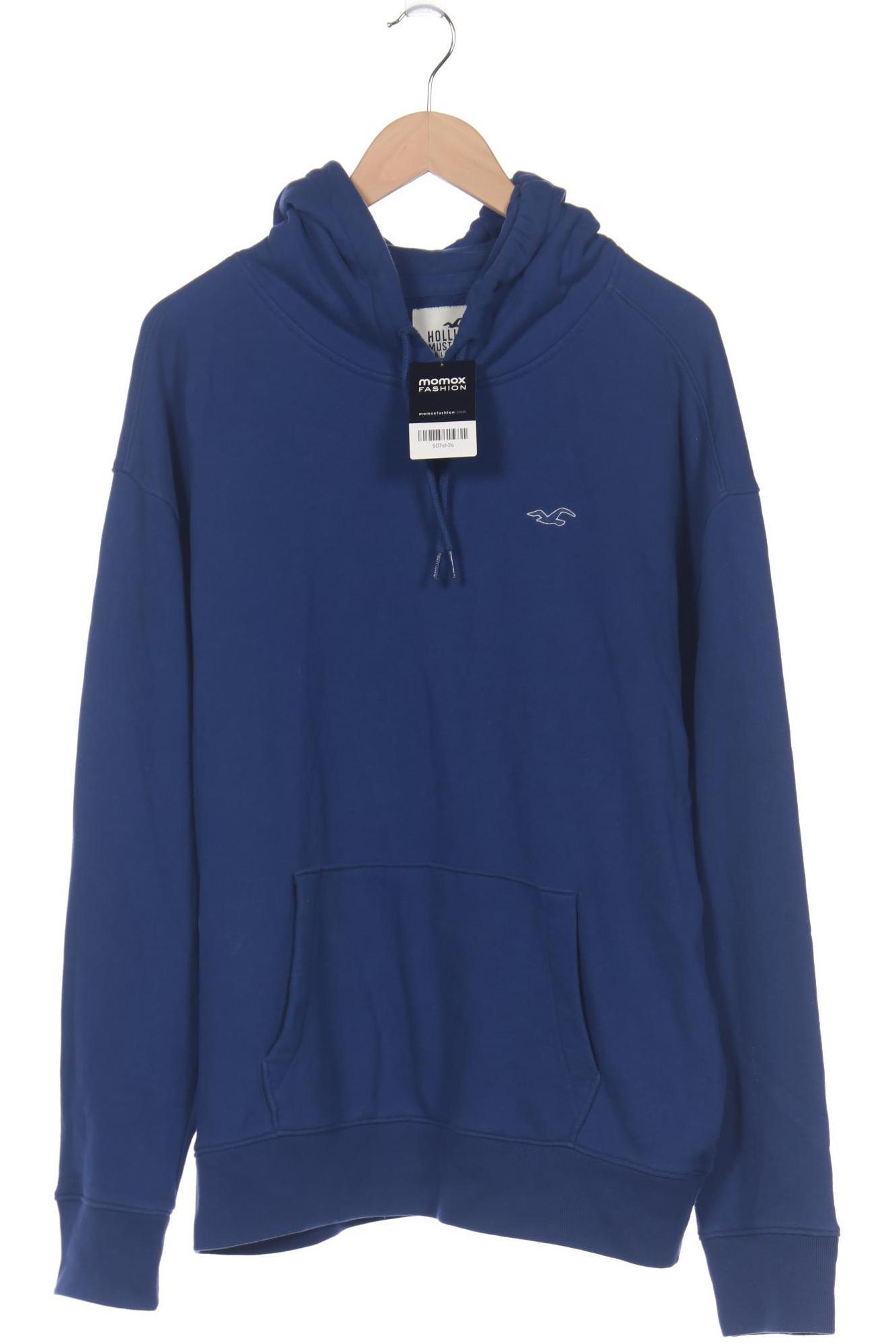 

Hollister Herren Kapuzenpullover, blau, Gr. 54