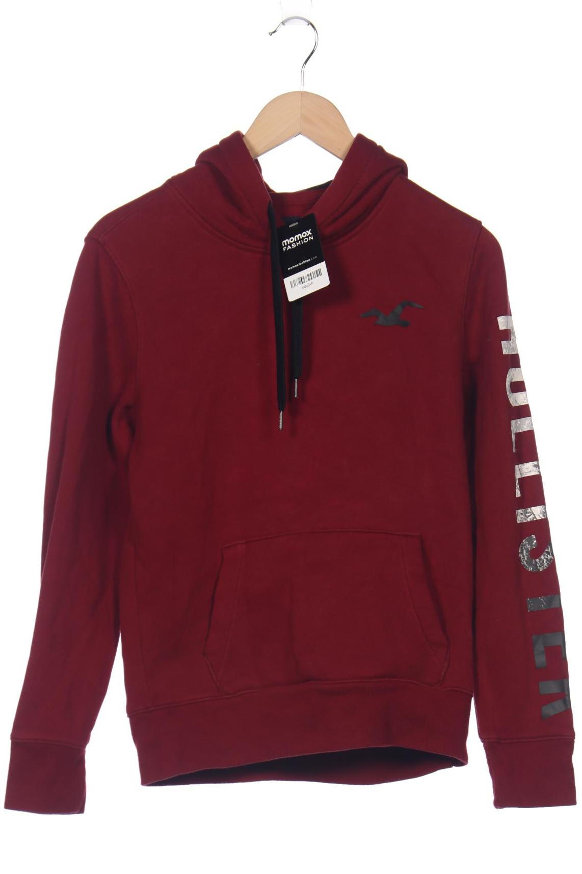 

Hollister Herren Kapuzenpullover, bordeaux, Gr. 44
