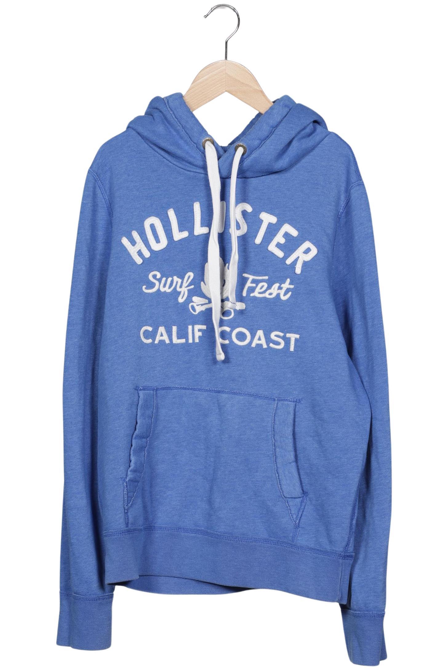 

Hollister Herren Kapuzenpullover, blau, Gr. 54