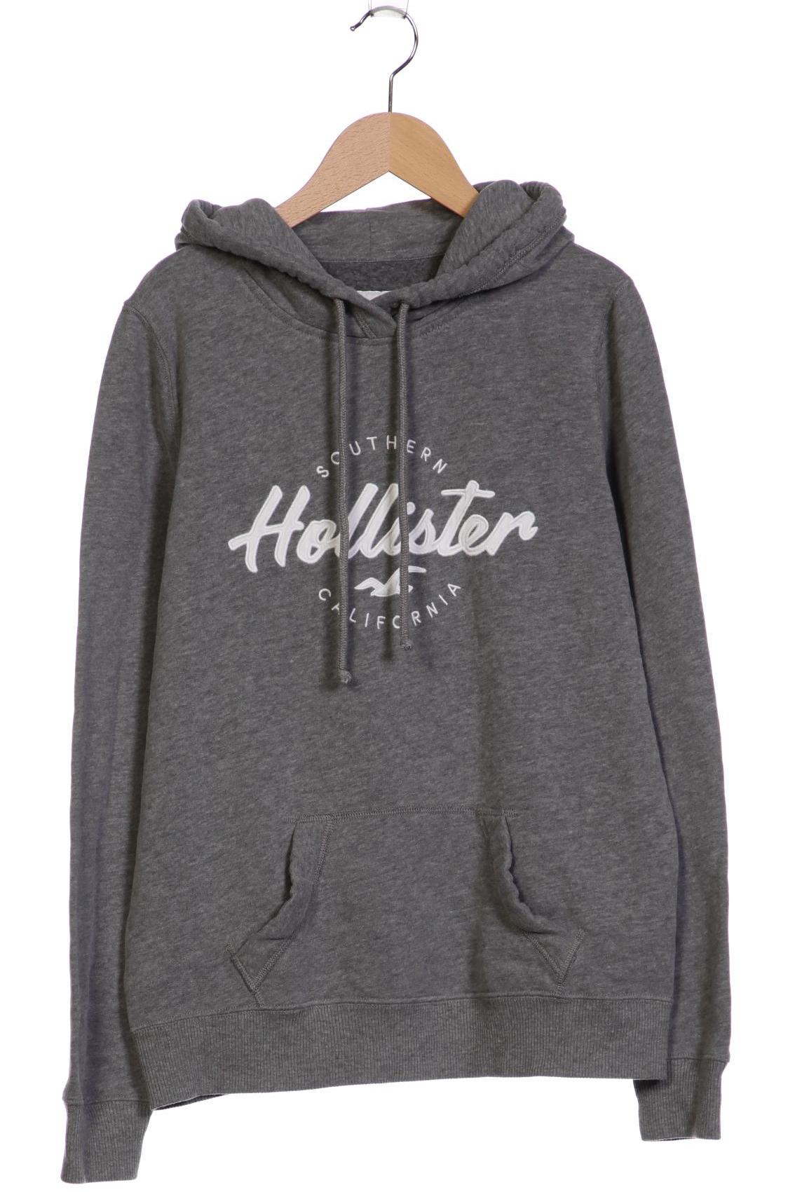 

Hollister Herren Kapuzenpullover, grau, Gr. 48