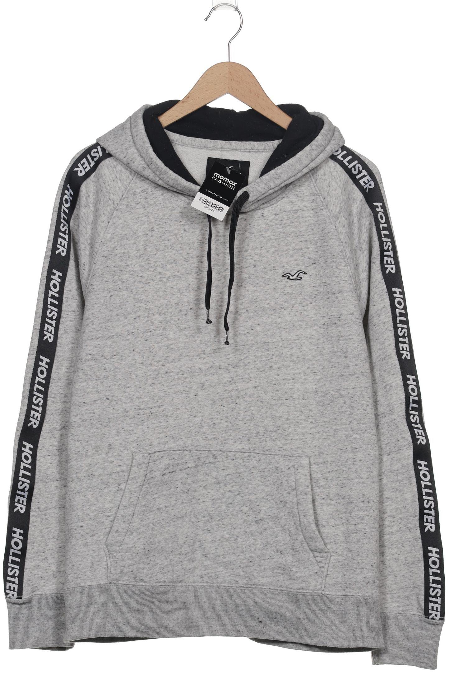 

Hollister Herren Kapuzenpullover, grau, Gr. 54