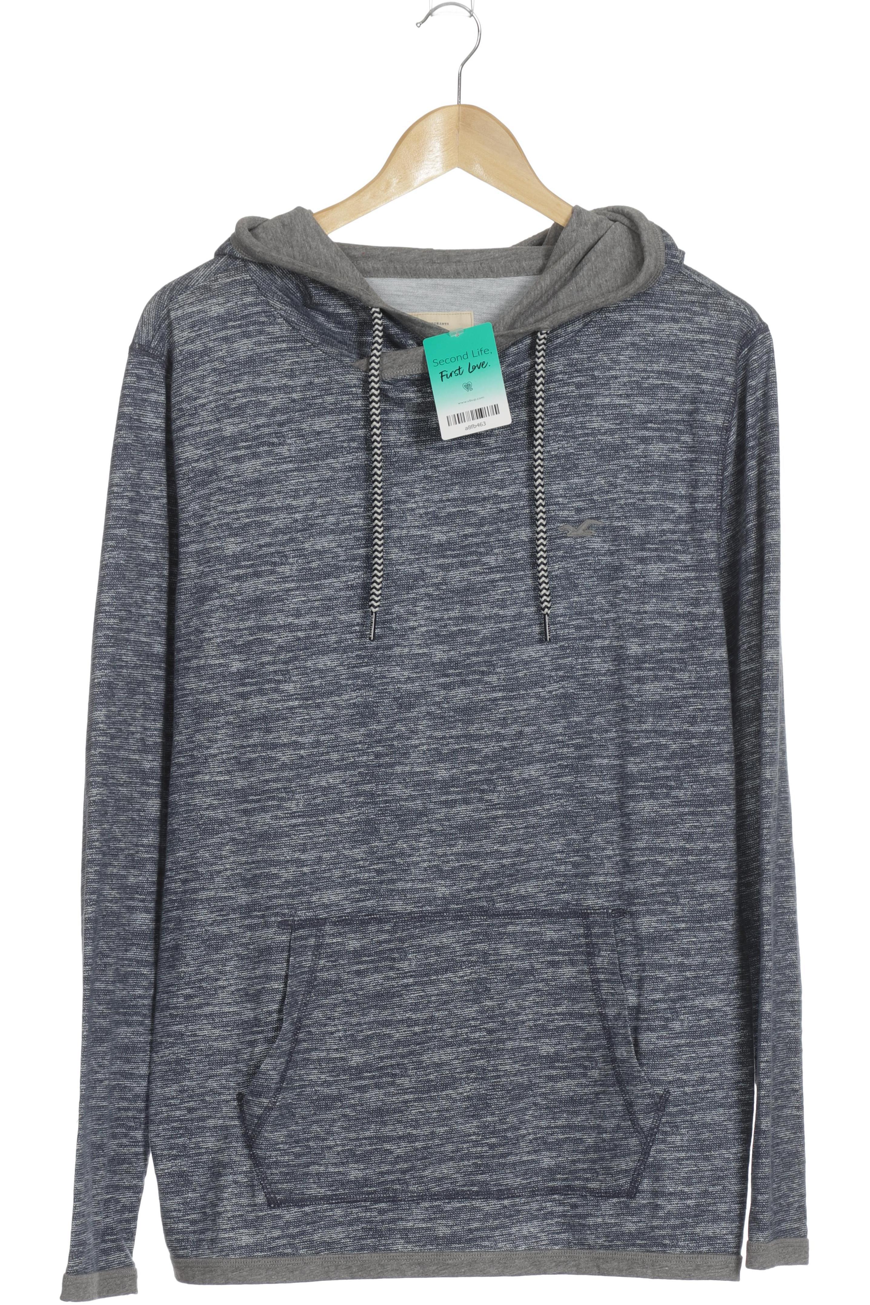 

Hollister Herren Kapuzenpullover, blau, Gr.