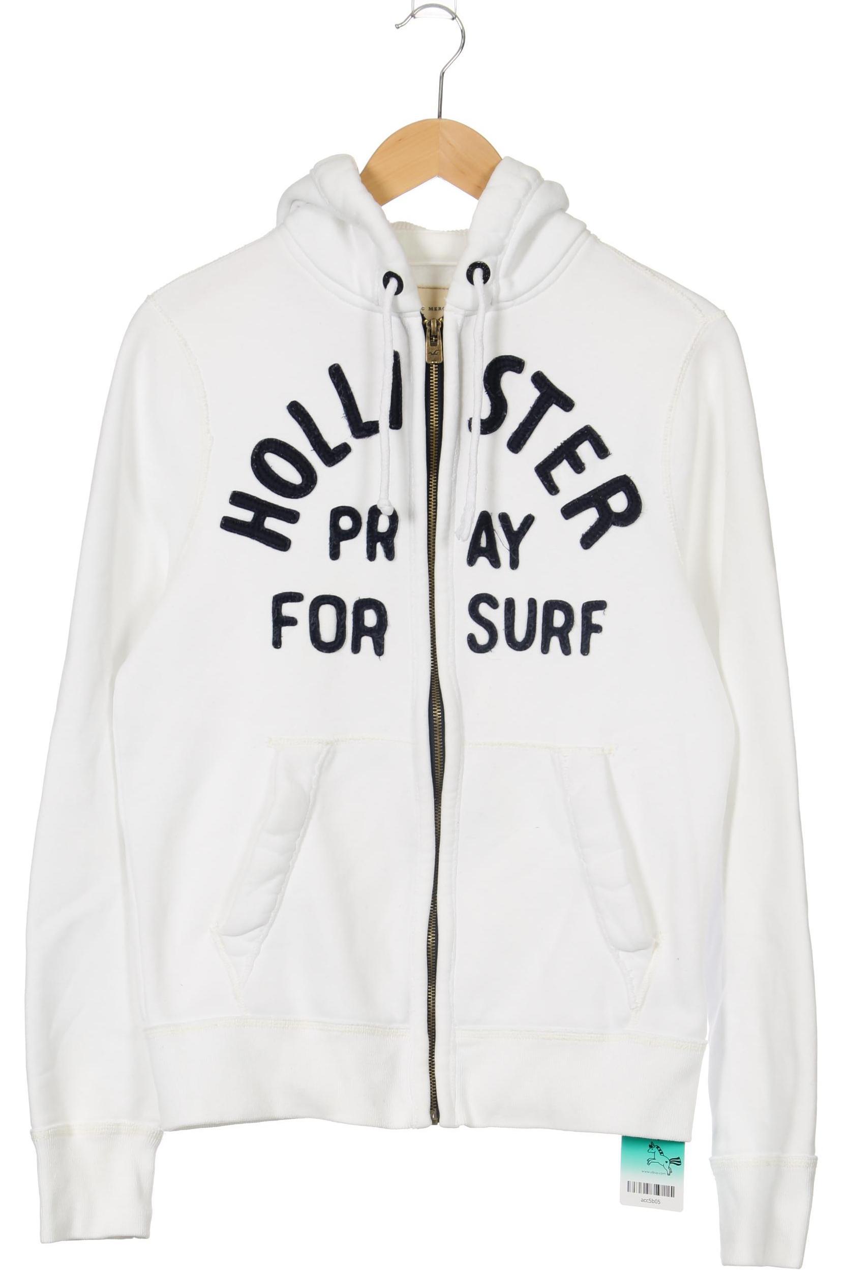 Thumbnail - Hollister Herren Kapuzenpullover, weiß, Gr.