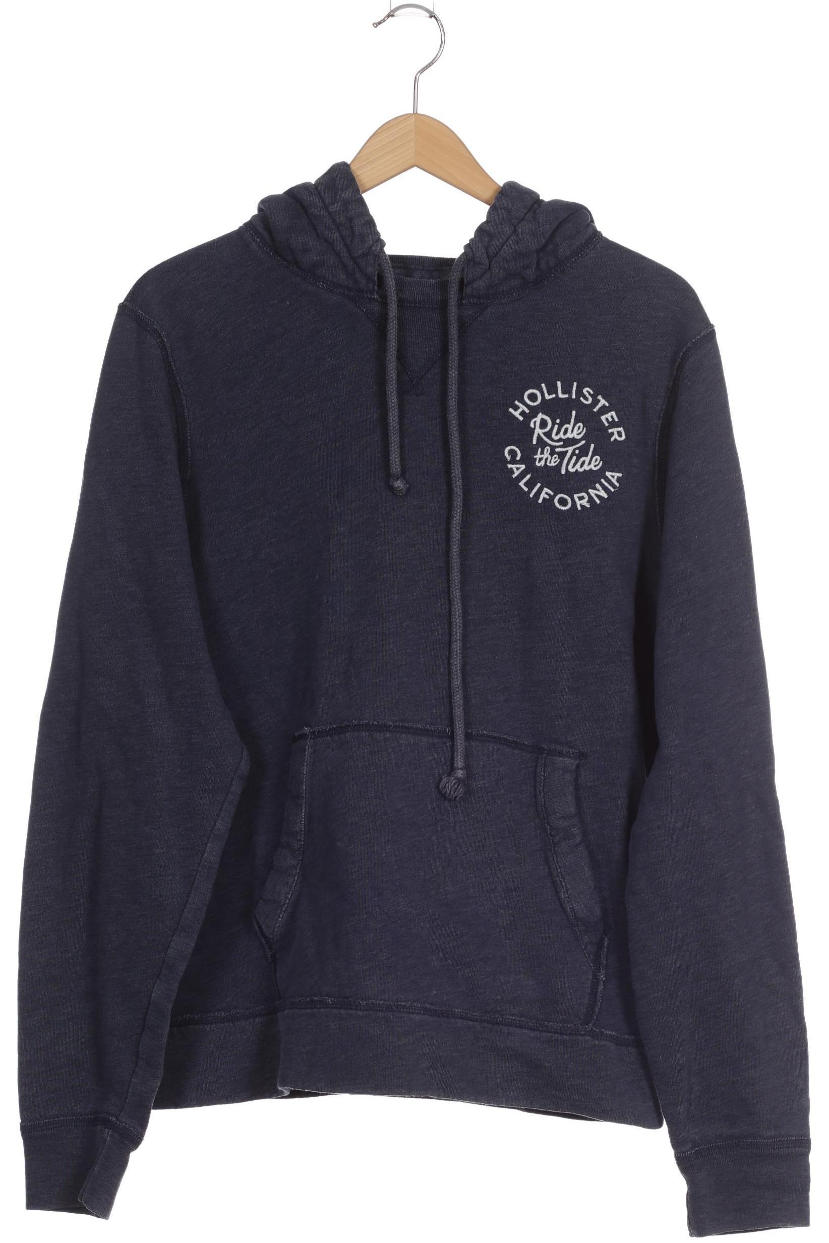 

Hollister Herren Kapuzenpullover, blau, Gr.