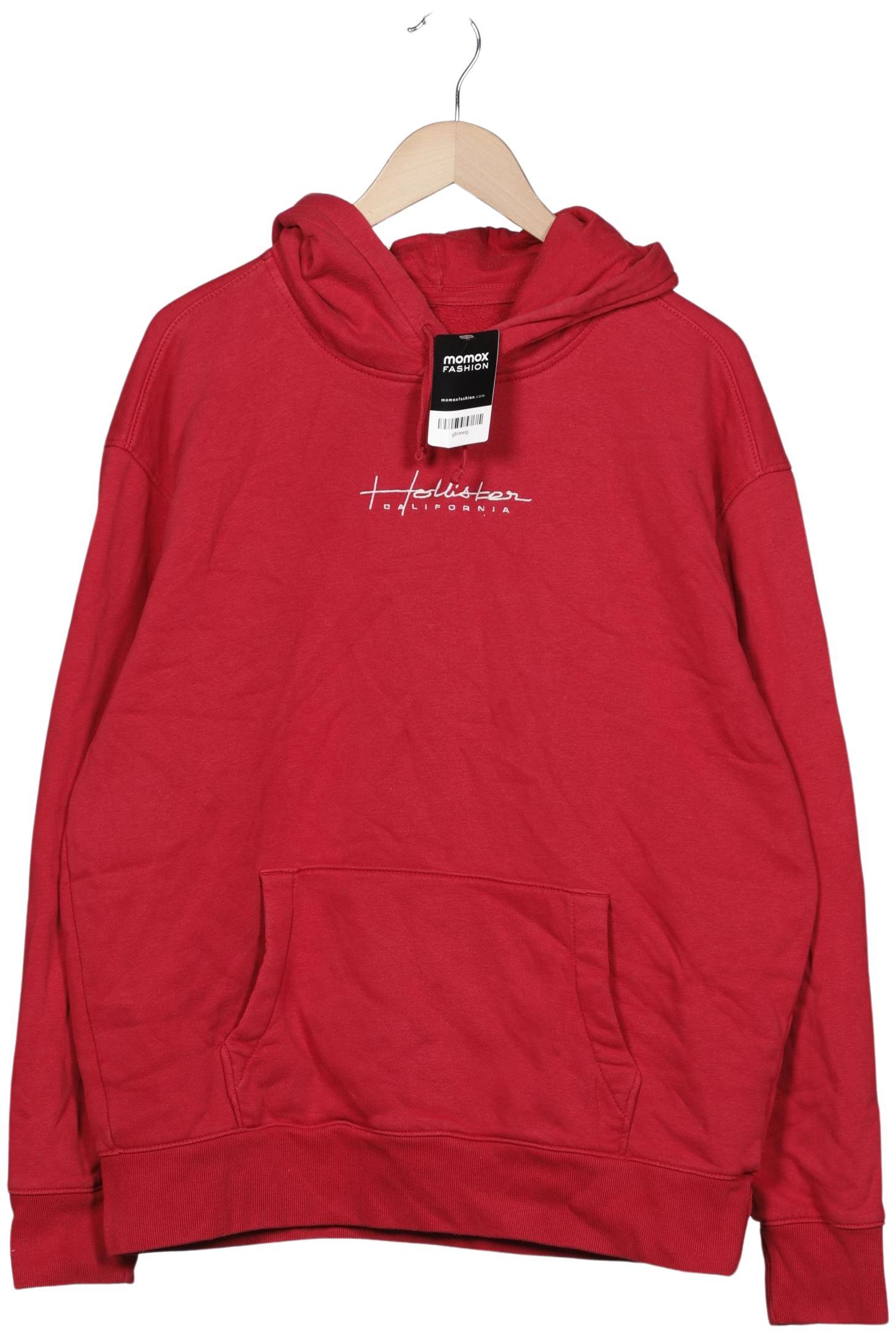 

Hollister Herren Kapuzenpullover, rot, Gr. 54