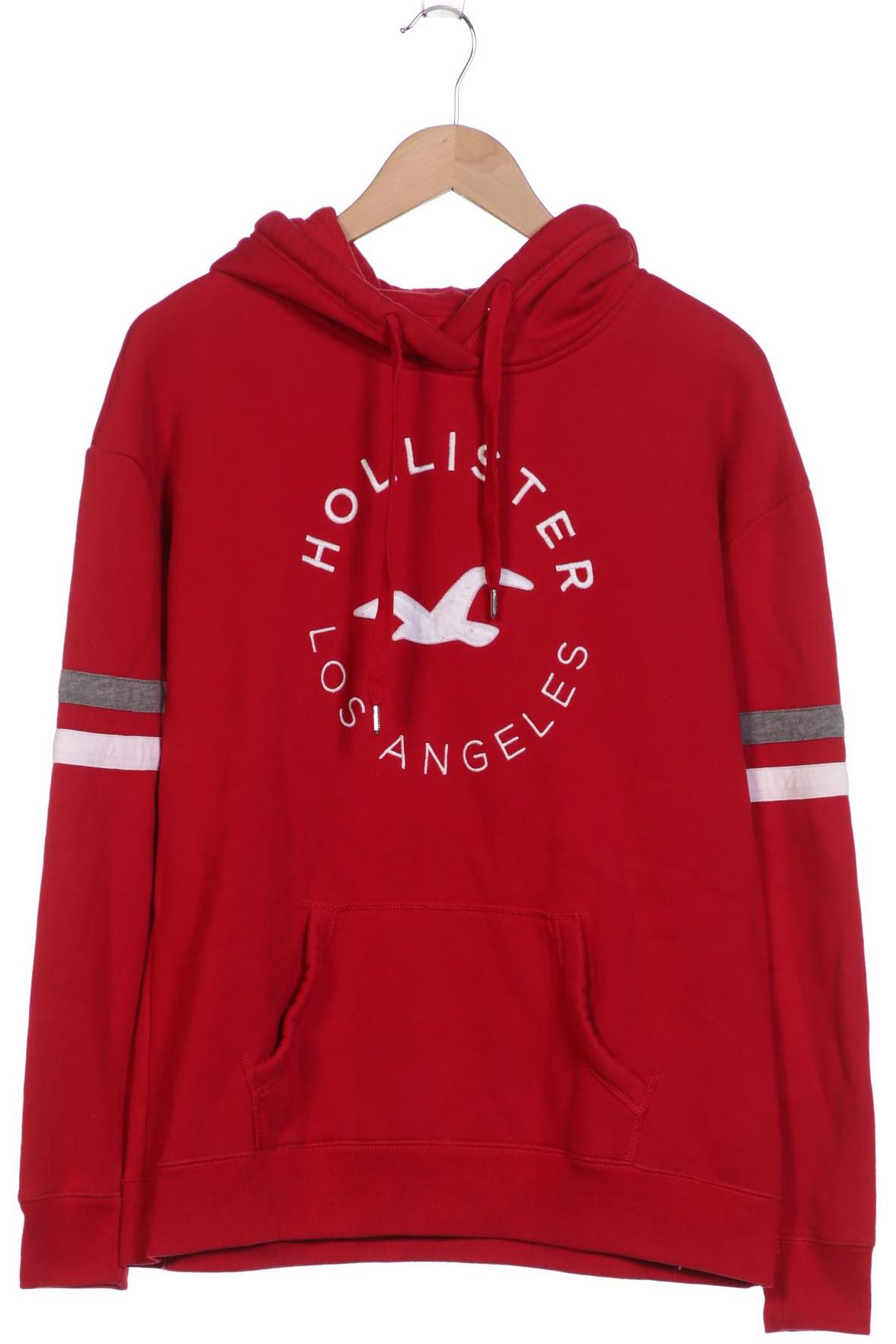 

Hollister Herren Kapuzenpullover, rot, Gr. 52