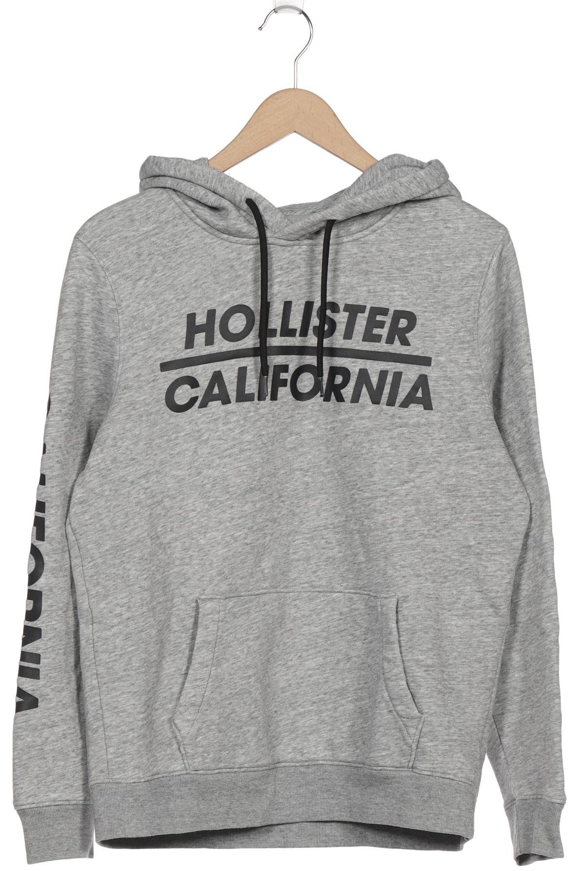 

Hollister Herren Kapuzenpullover, grau, Gr. 48