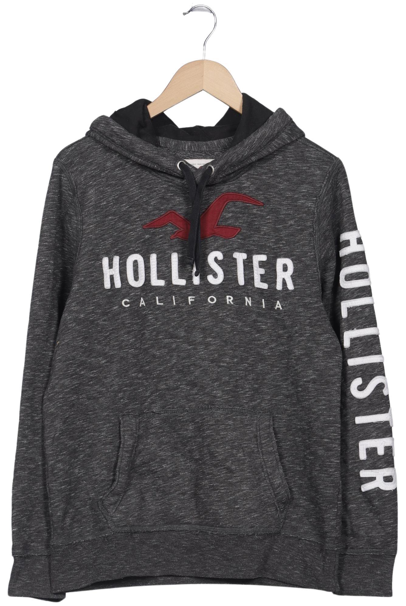 

Hollister Herren Kapuzenpullover, grau, Gr. 48