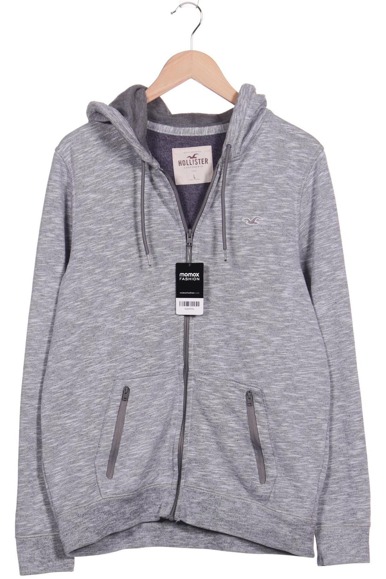 

Hollister Herren Kapuzenpullover, grau