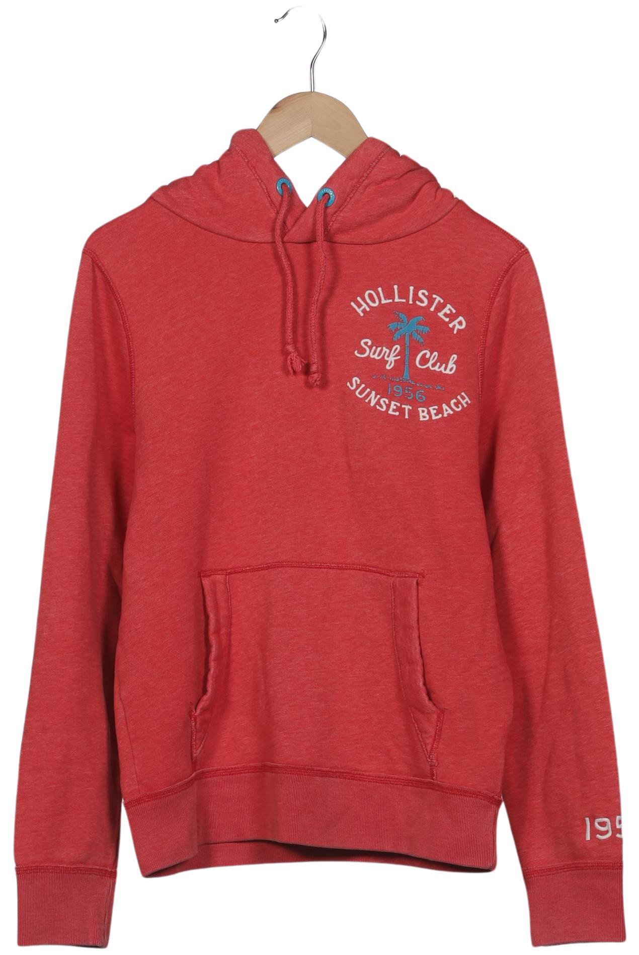 

Hollister Herren Kapuzenpullover, rot, Gr. 48