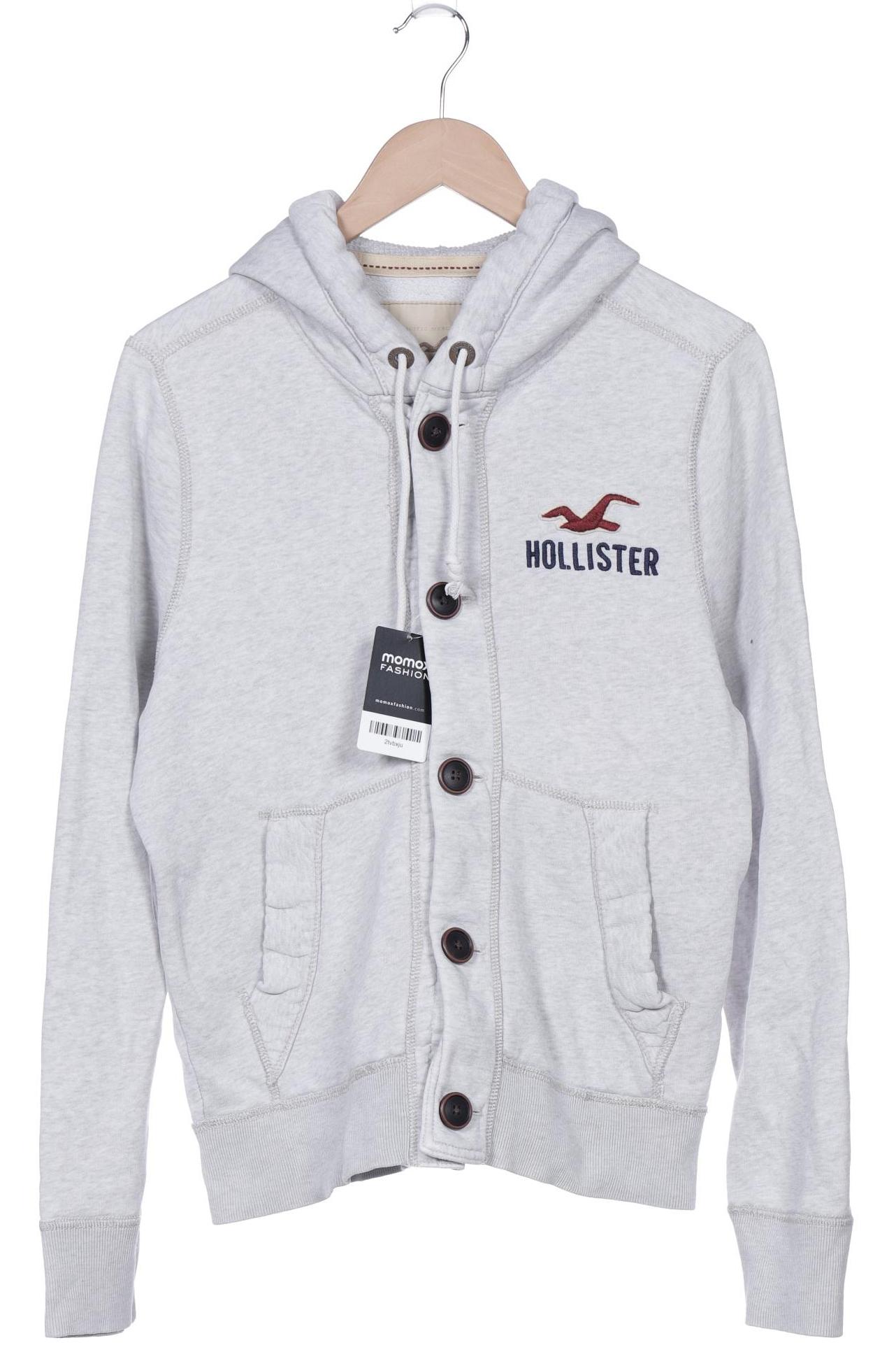 

Hollister Herren Kapuzenpullover, grau, Gr. 46