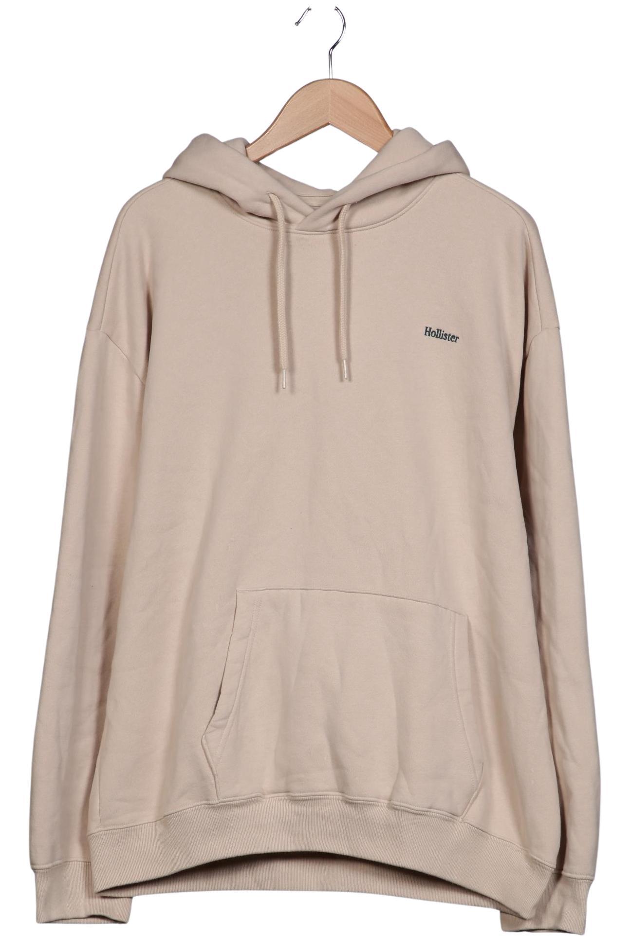 

Hollister Herren Kapuzenpullover, cremeweiß, Gr. 54