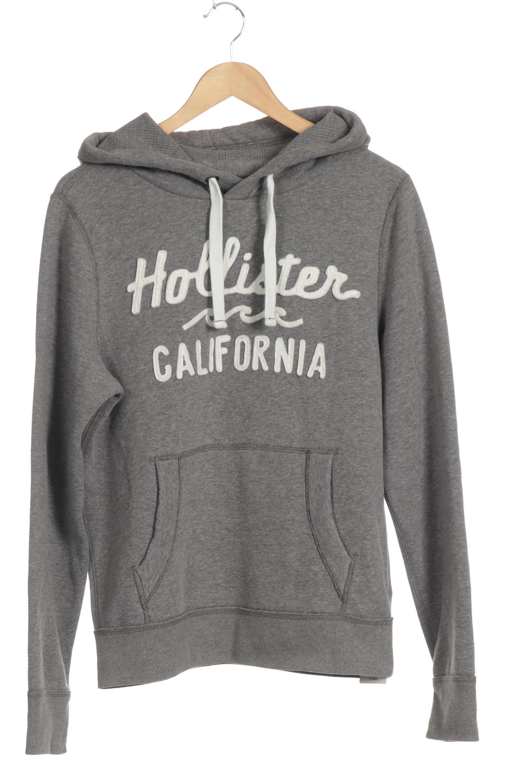 

Hollister Herren Kapuzenpullover, grau, Gr.