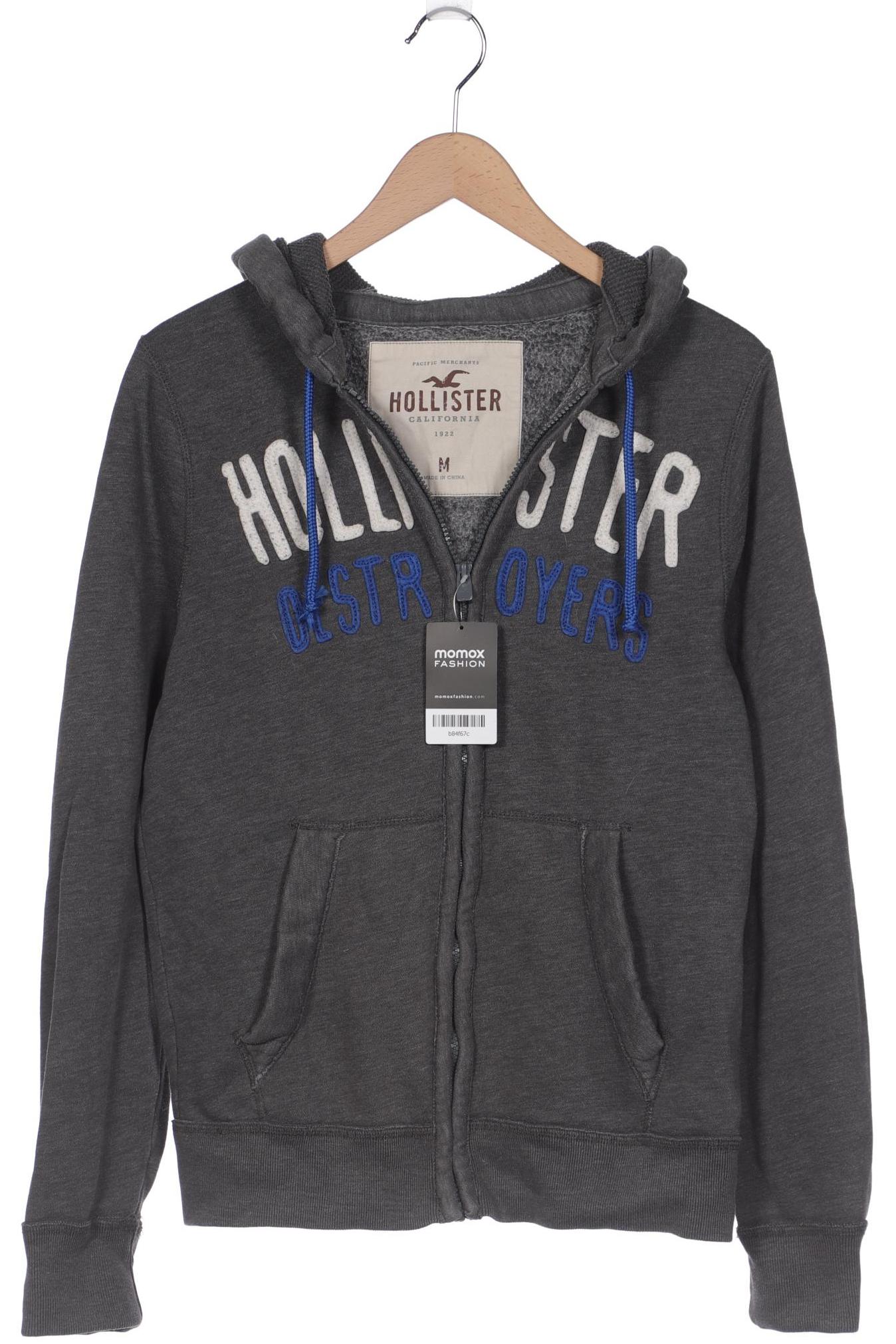 

Hollister Herren Kapuzenpullover, grau, Gr. 48