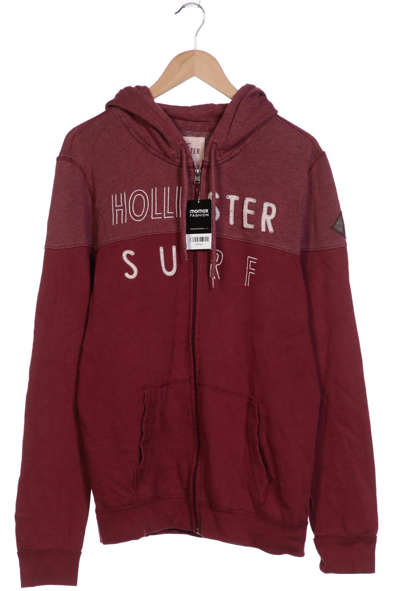 

Hollister Herren Kapuzenpullover, bordeaux, Gr. 54
