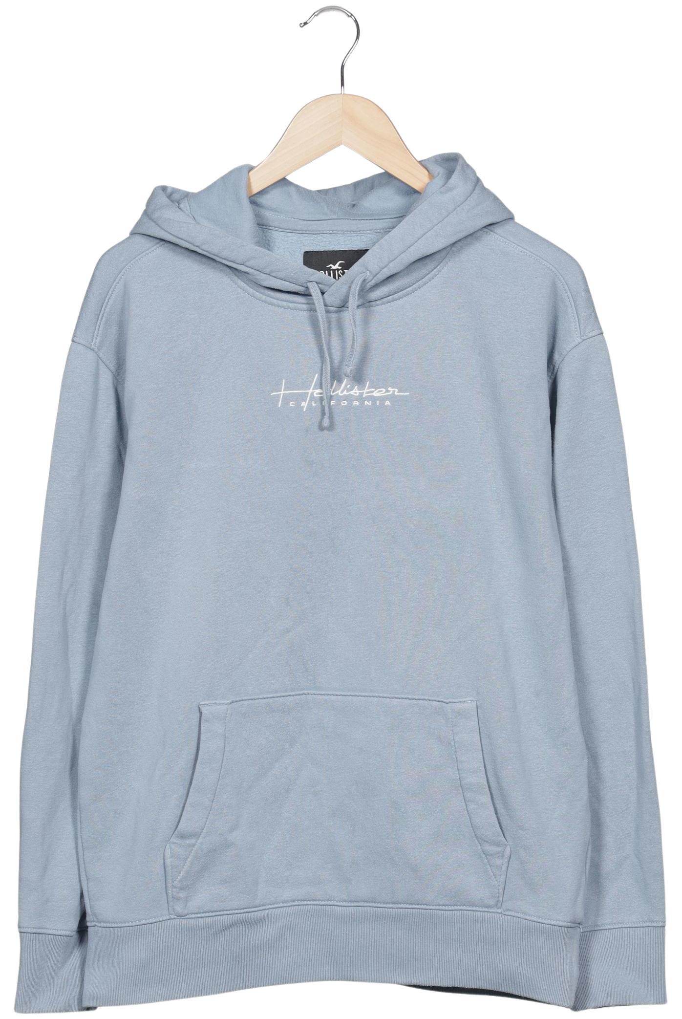 

Hollister Herren Kapuzenpullover, hellblau, Gr. 48