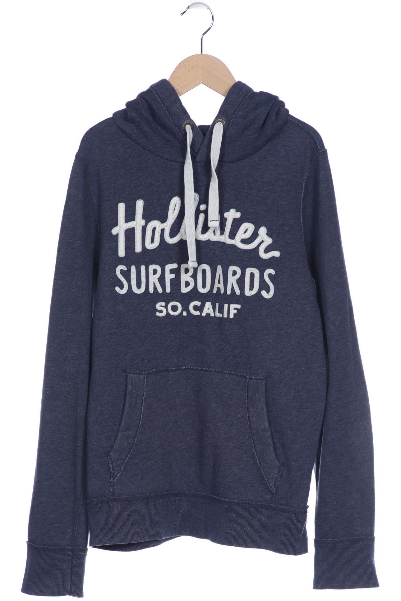 

Hollister Herren Kapuzenpullover, blau, Gr. 48