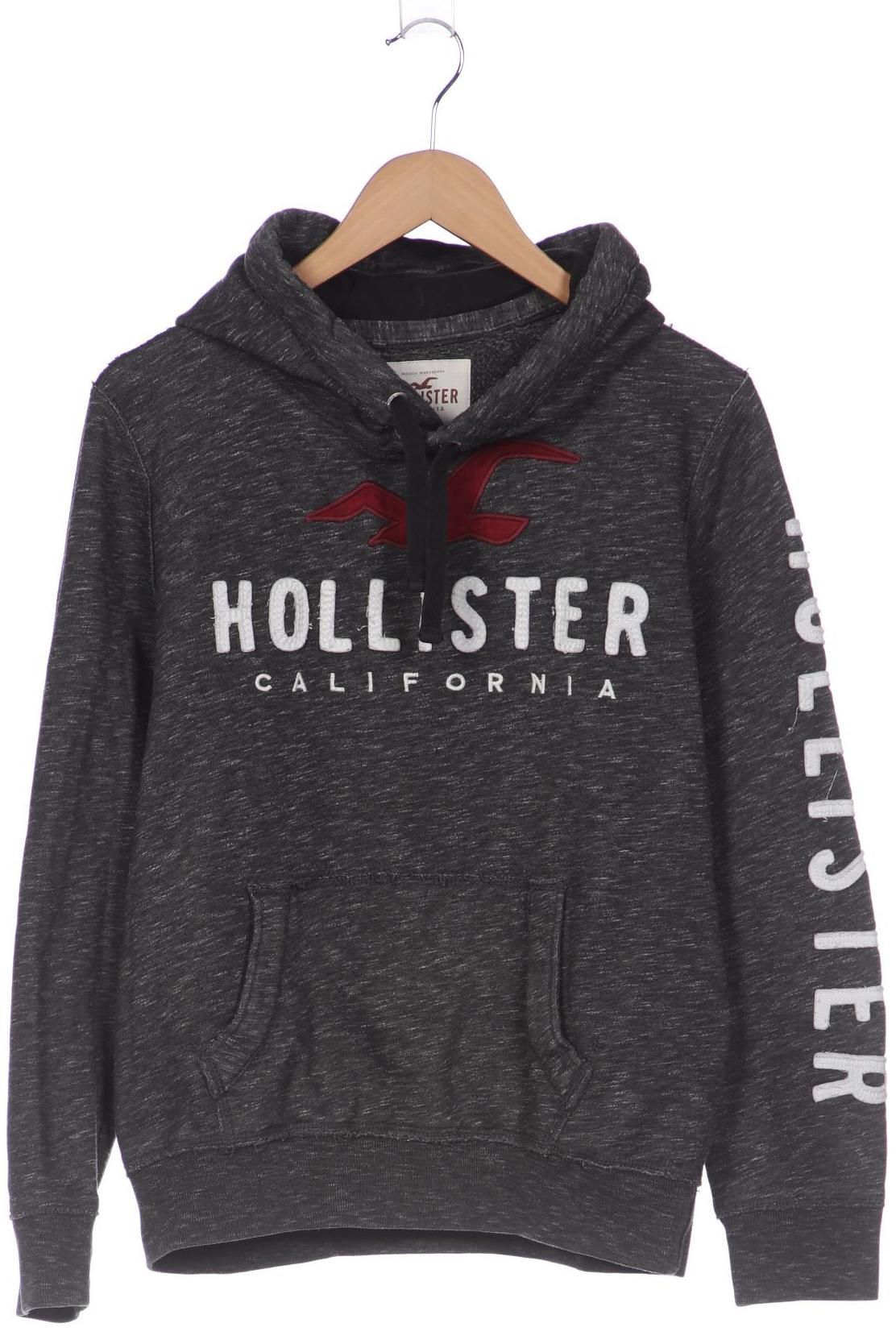 

Hollister Herren Kapuzenpullover, grau, Gr. 46