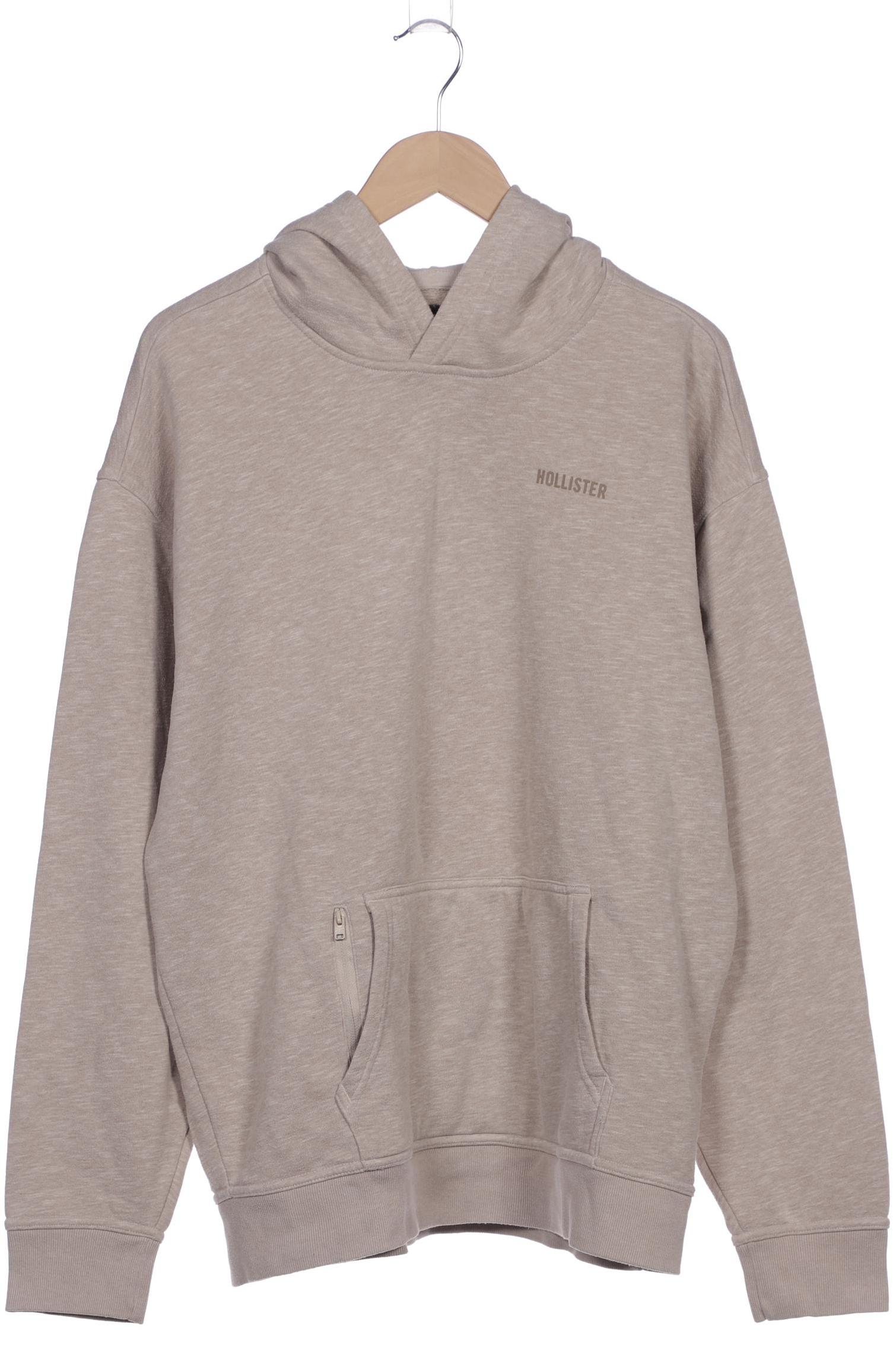 

Hollister Herren Kapuzenpullover, beige, Gr. 54