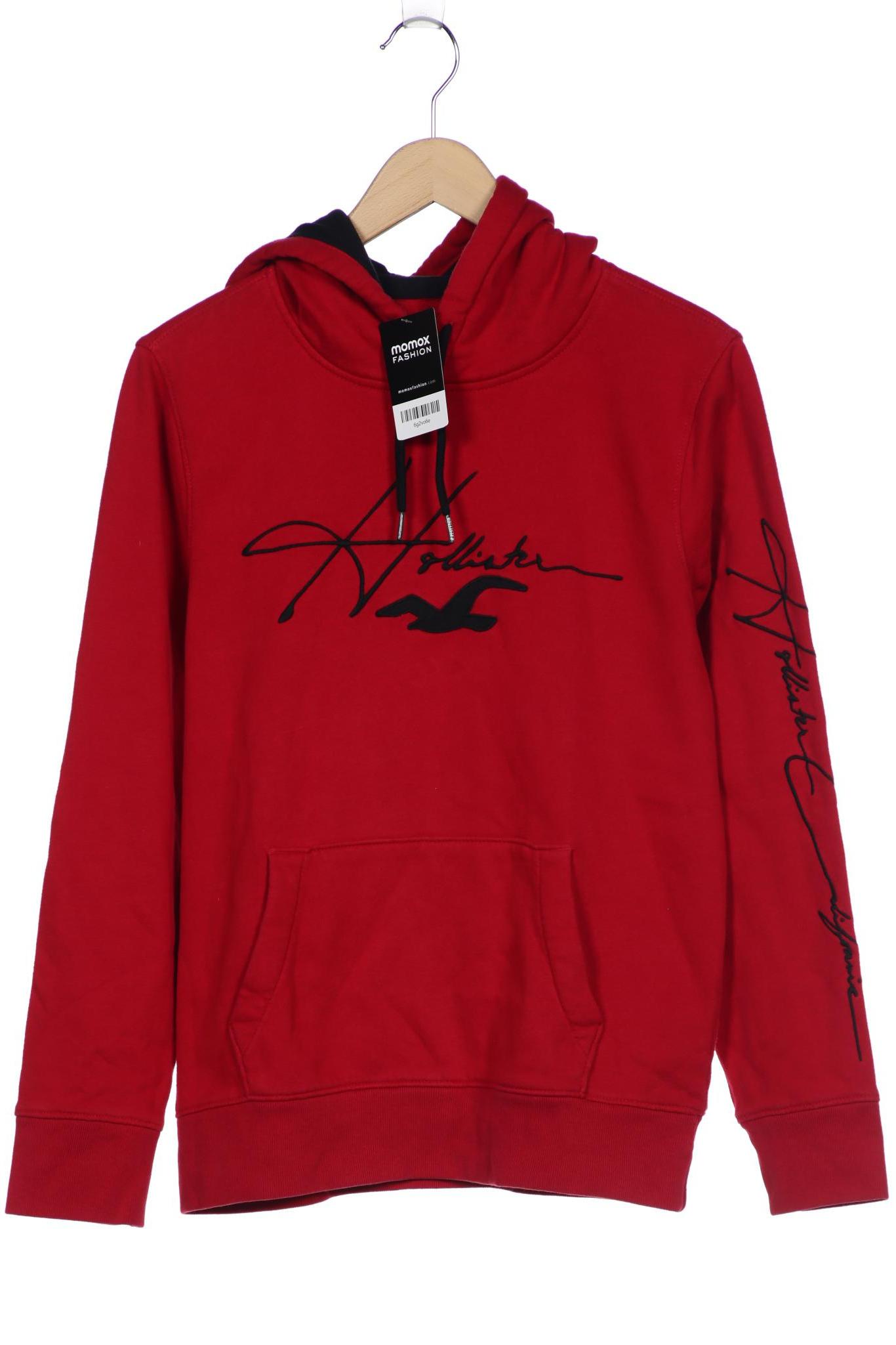 

Hollister Herren Kapuzenpullover, rot, Gr. 46
