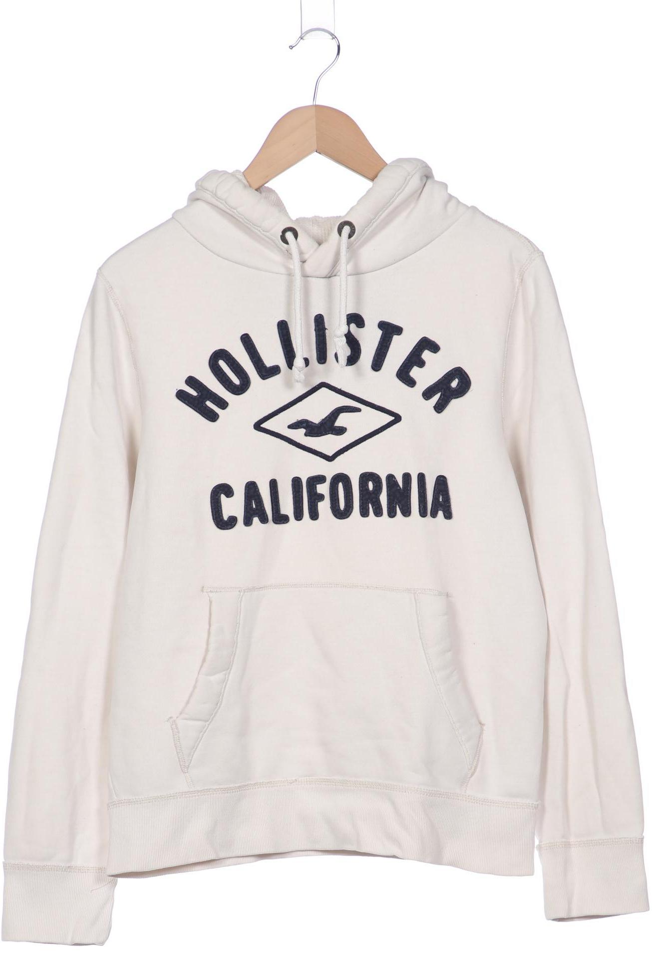 

Hollister Herren Kapuzenpullover, cremeweiß, Gr. 48