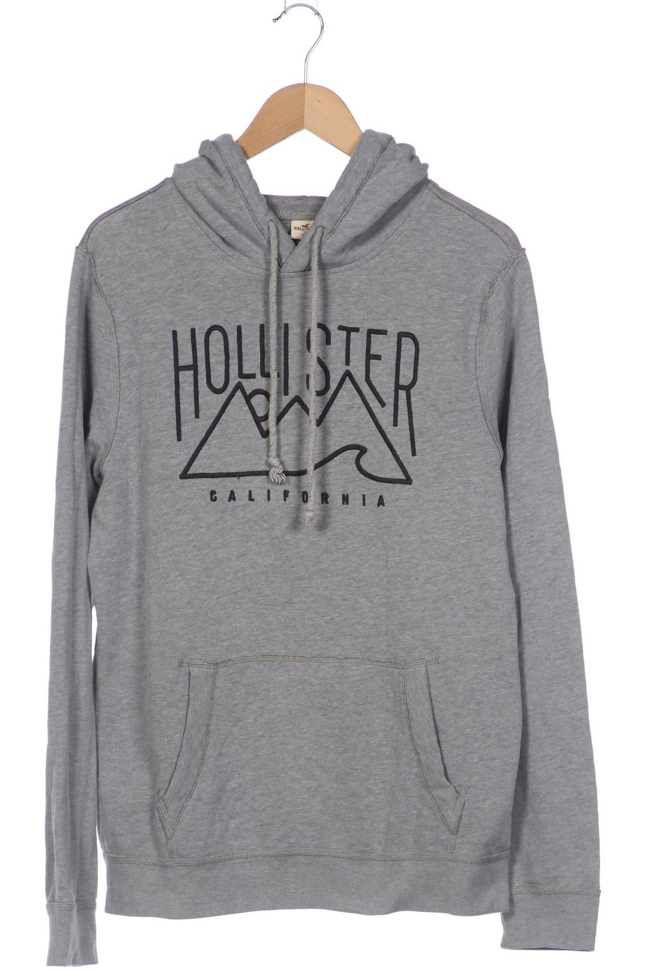 

Hollister Herren Kapuzenpullover, grau, Gr. 52