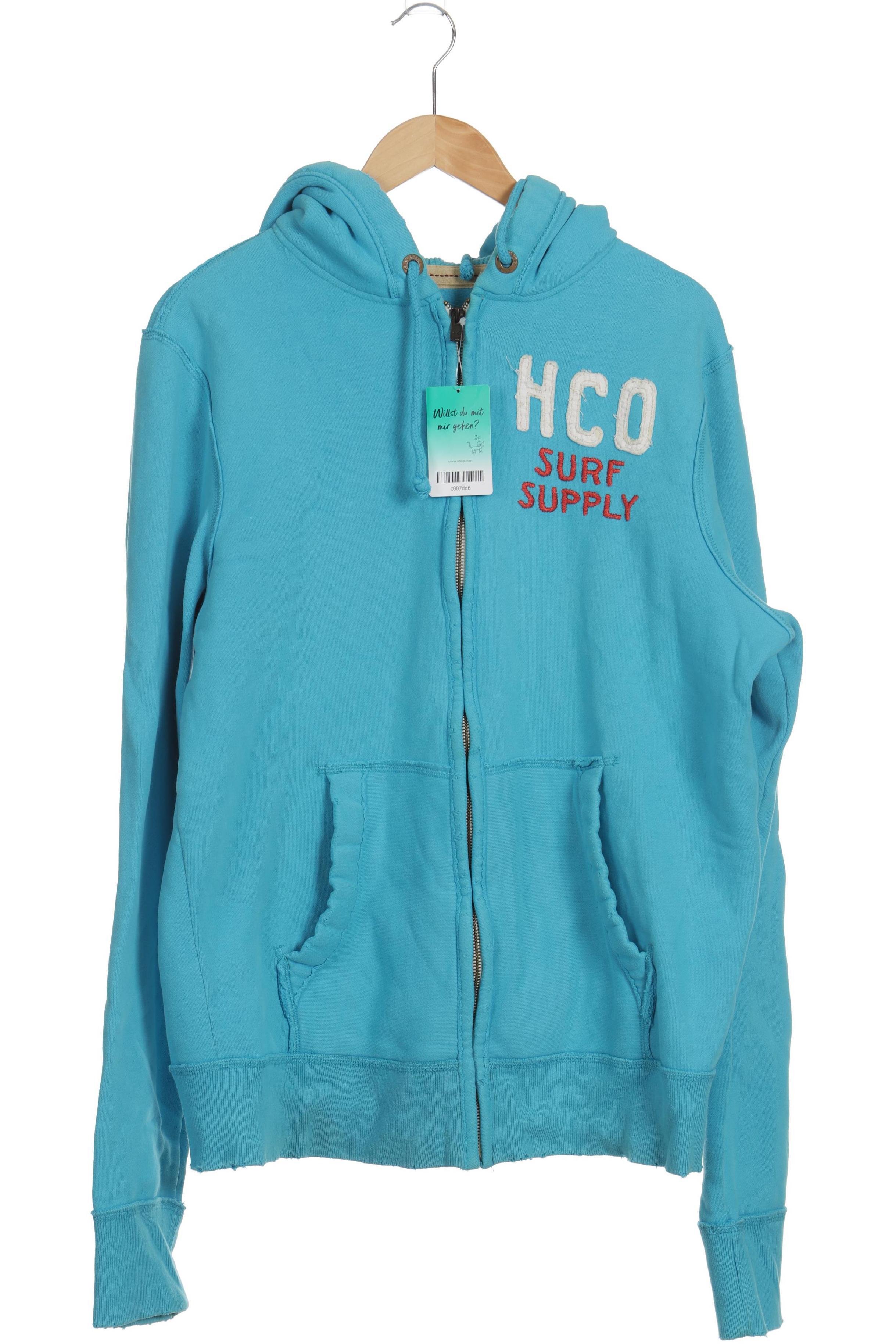 

Hollister Herren Kapuzenpullover, blau, Gr.