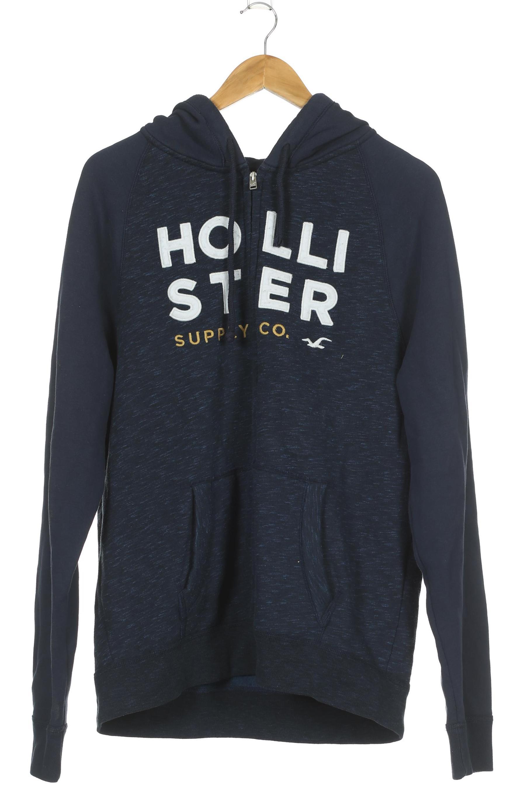 

Hollister Herren Kapuzenpullover, blau, Gr.