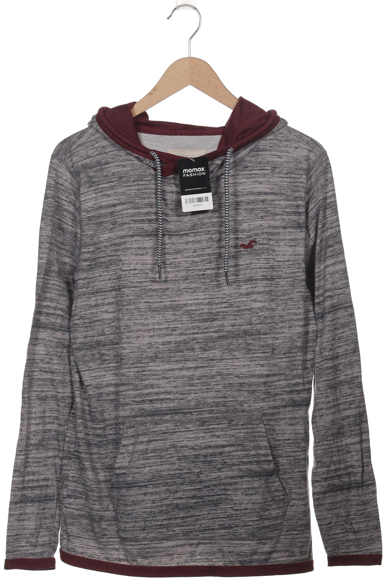 

Hollister Herren Kapuzenpullover, grau, Gr. 48