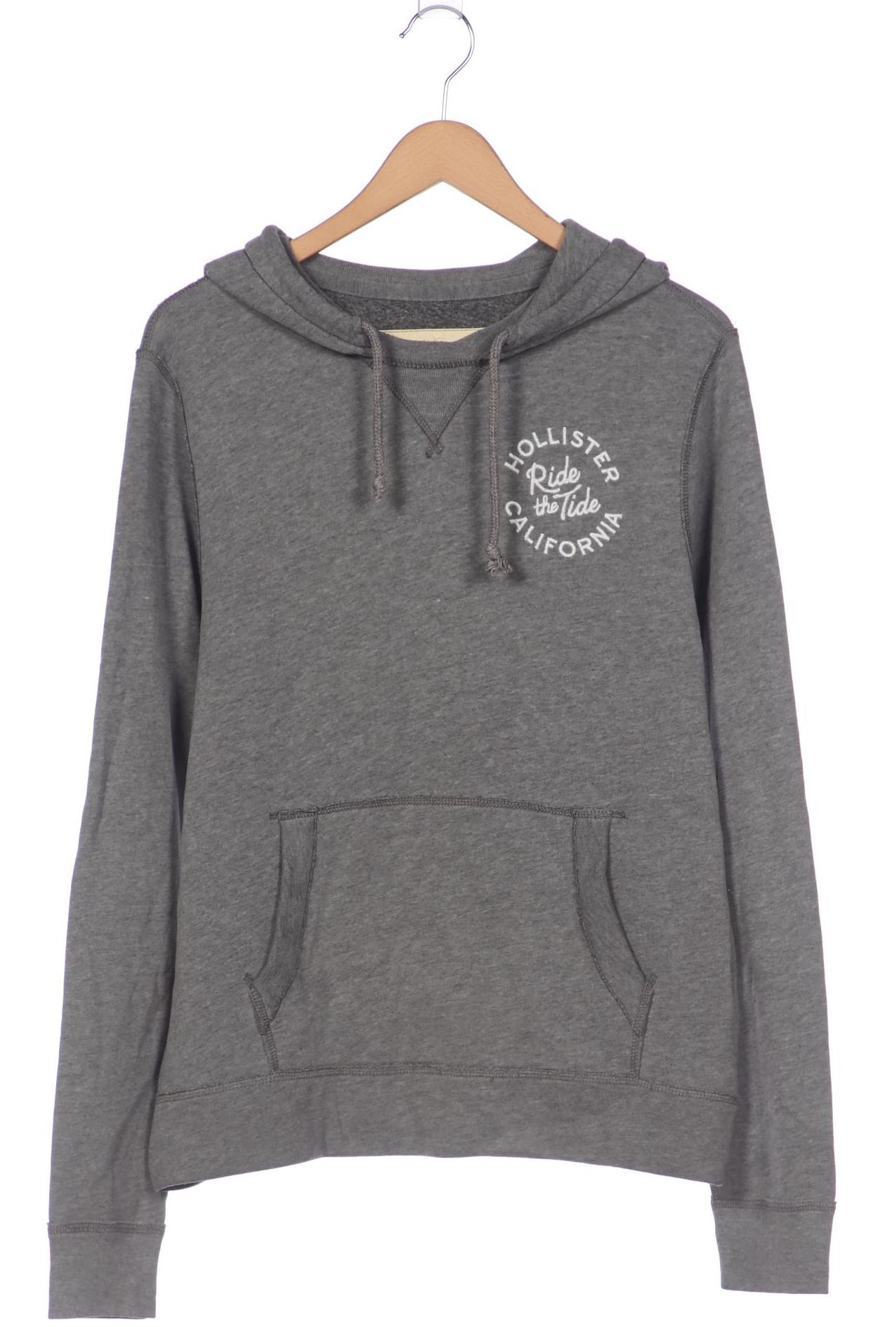 

Hollister Herren Kapuzenpullover, grau, Gr. 48