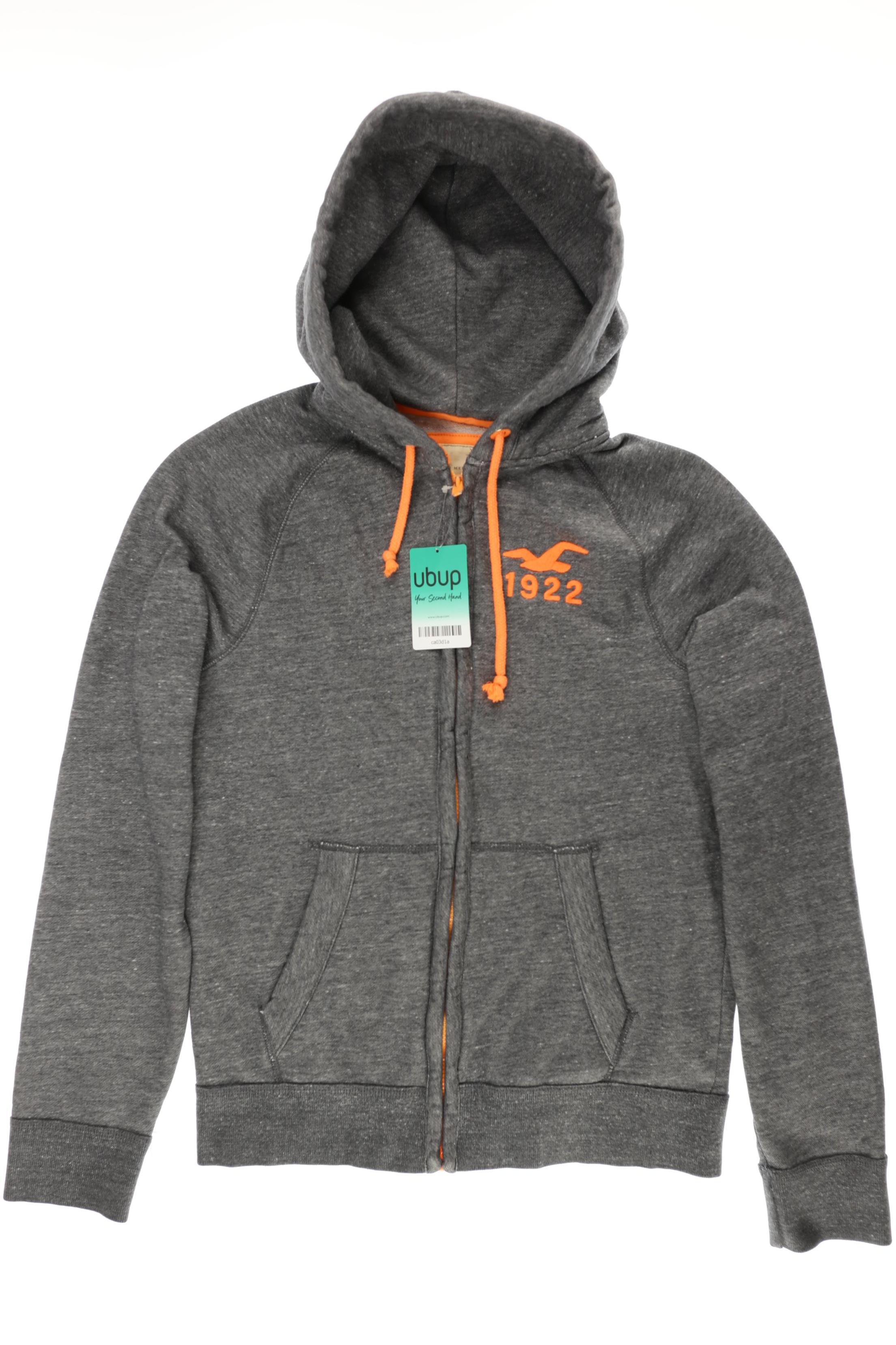 

Hollister Herren Kapuzenpullover, grau, Gr.