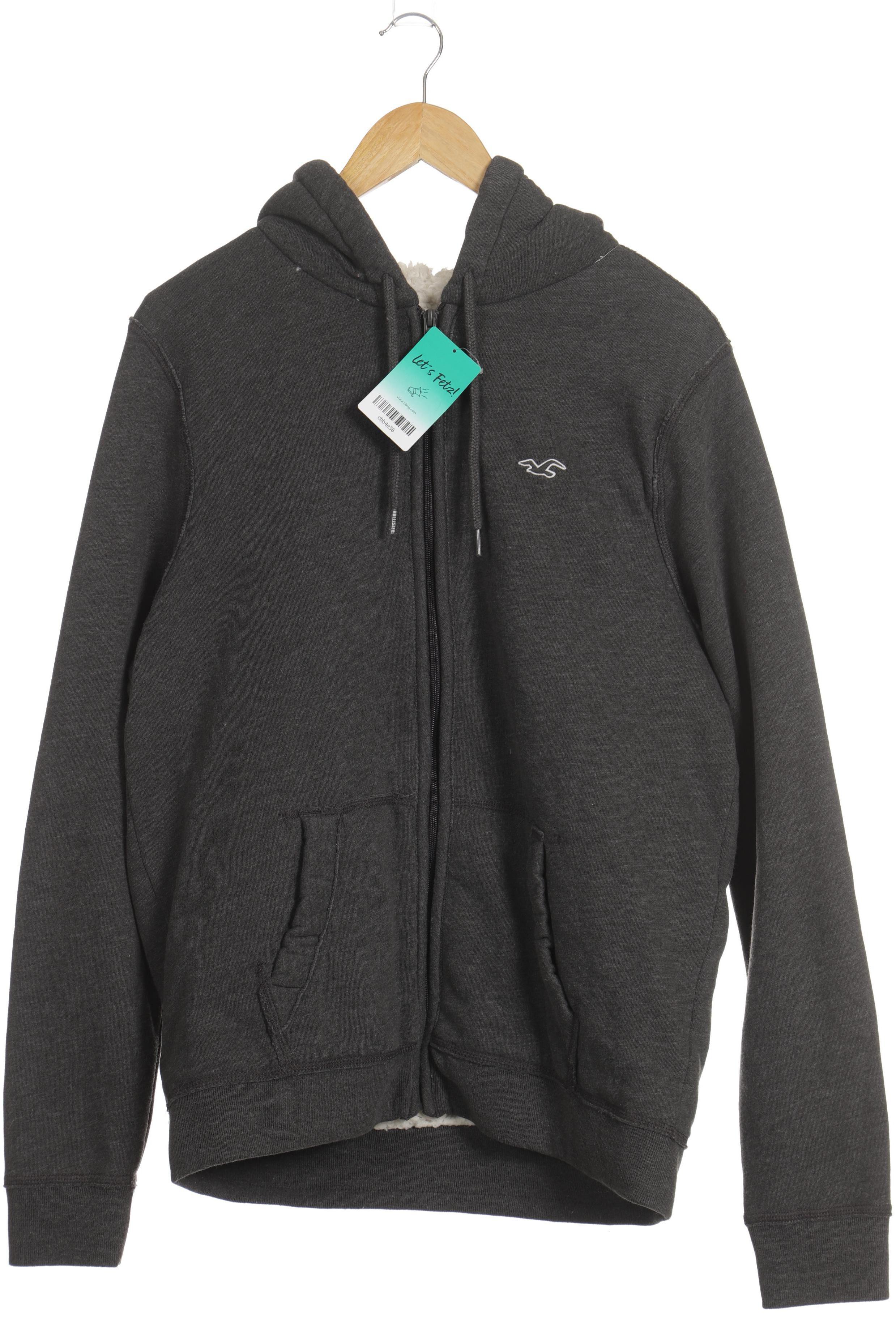 

Hollister Herren Kapuzenpullover, grau, Gr.