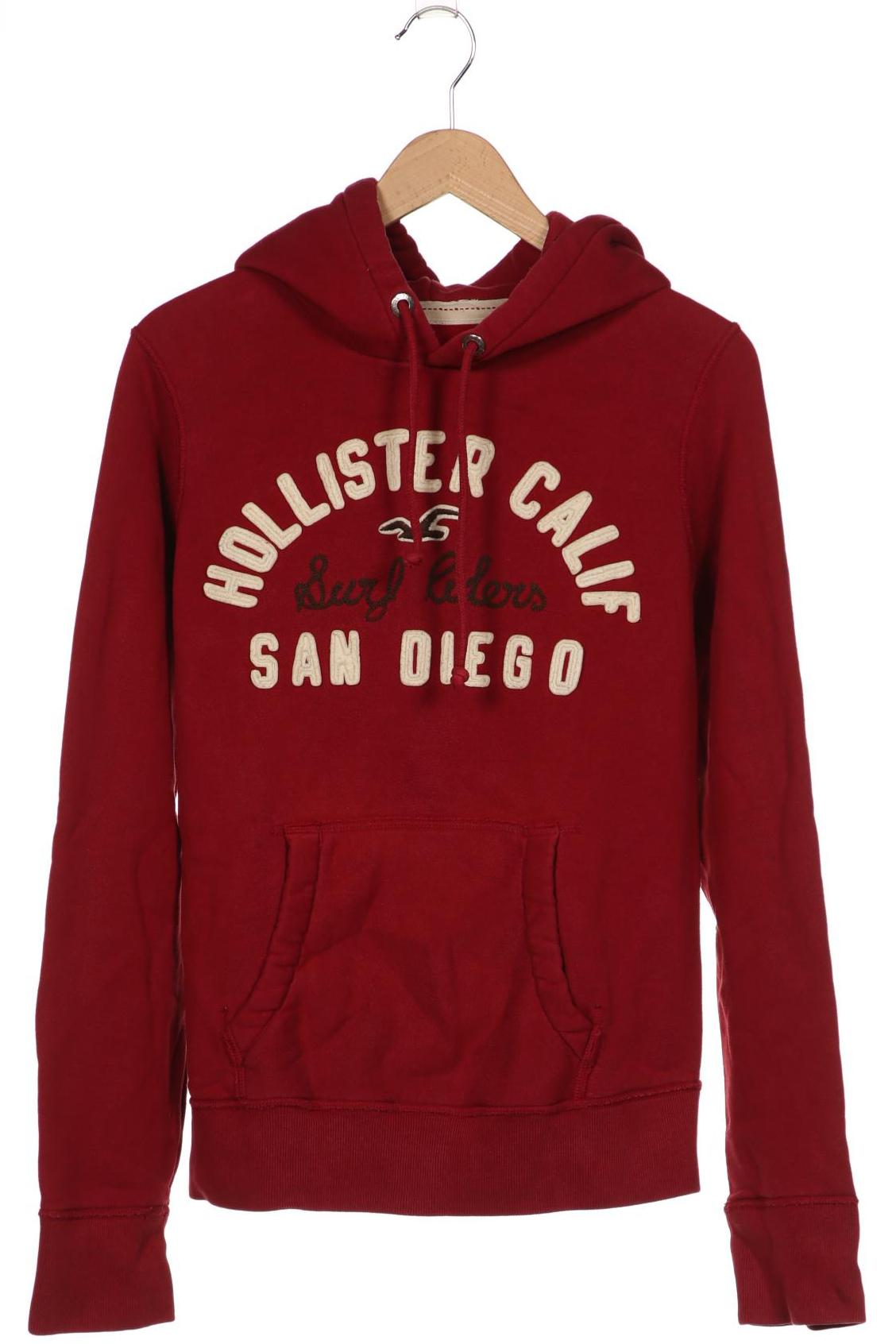 

Hollister Herren Kapuzenpullover, bordeaux