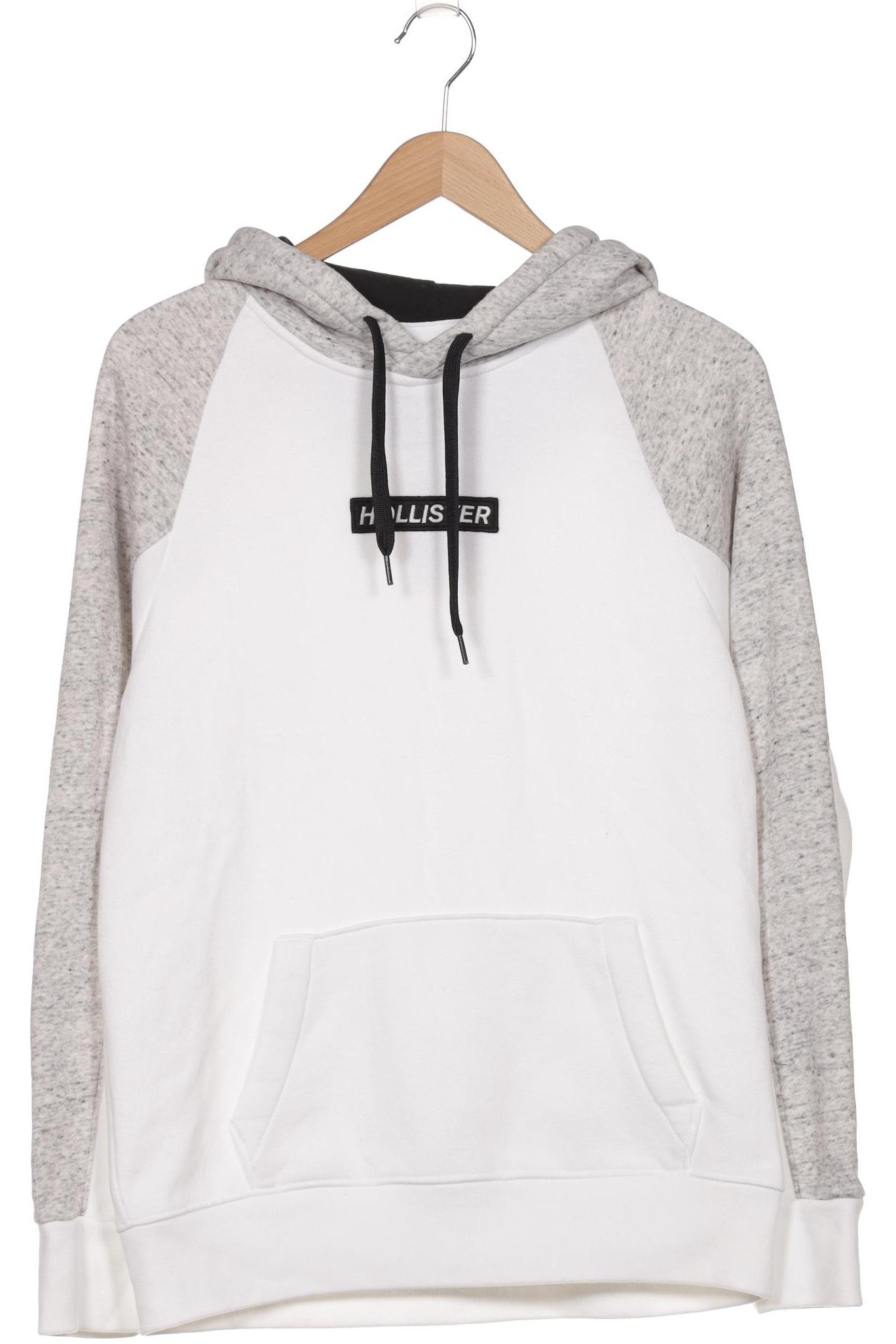 

Hollister Herren Kapuzenpullover, weiß, Gr. 46