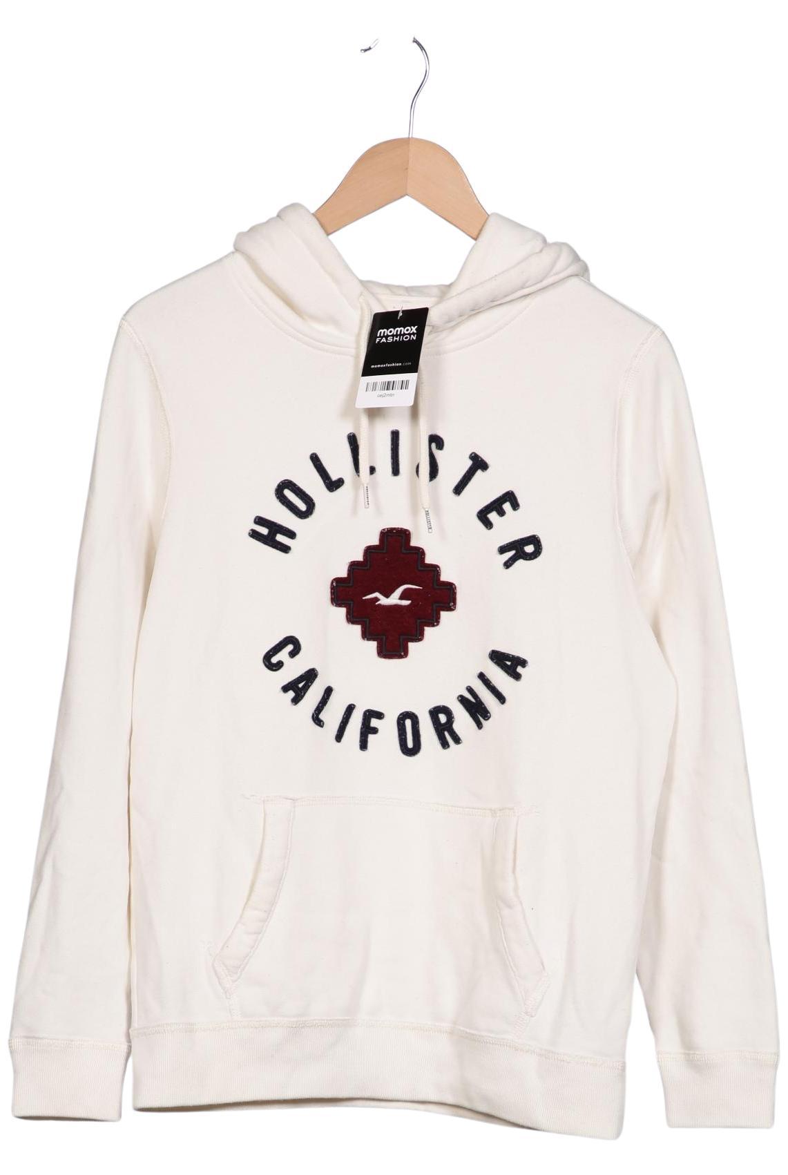 Thumbnail - Hollister Herren Kapuzenpullover, cremeweiß, Gr. 46