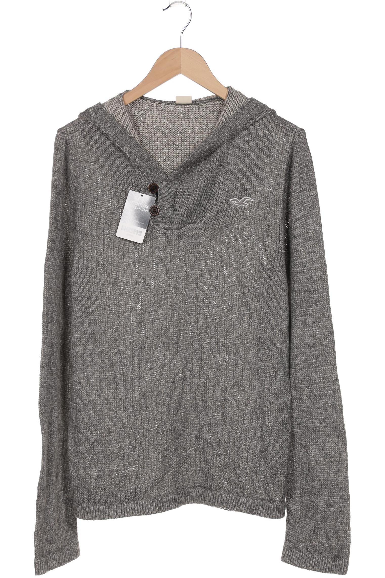 

Hollister Herren Kapuzenpullover, grau, Gr. 52