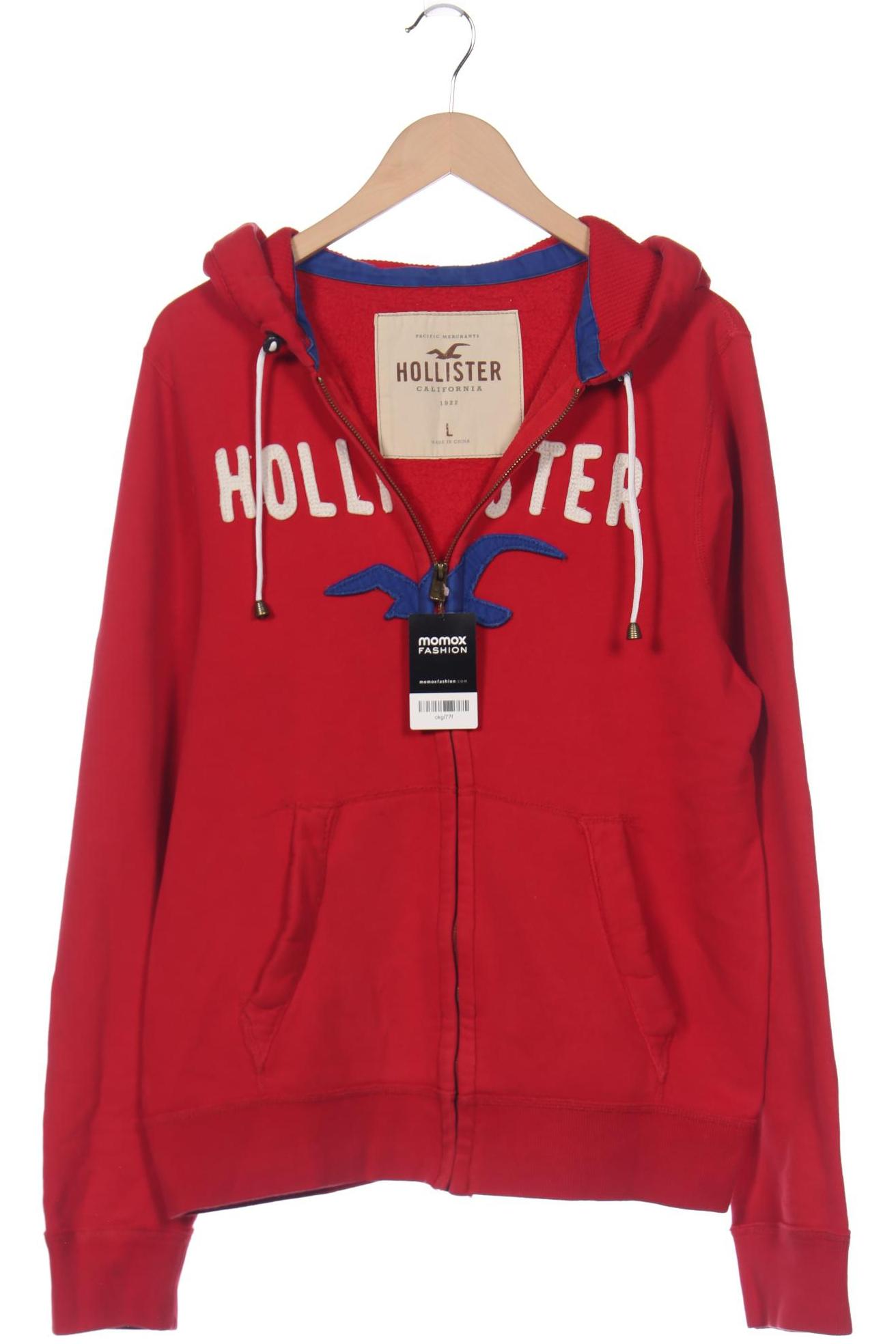 

Hollister Herren Kapuzenpullover, rot