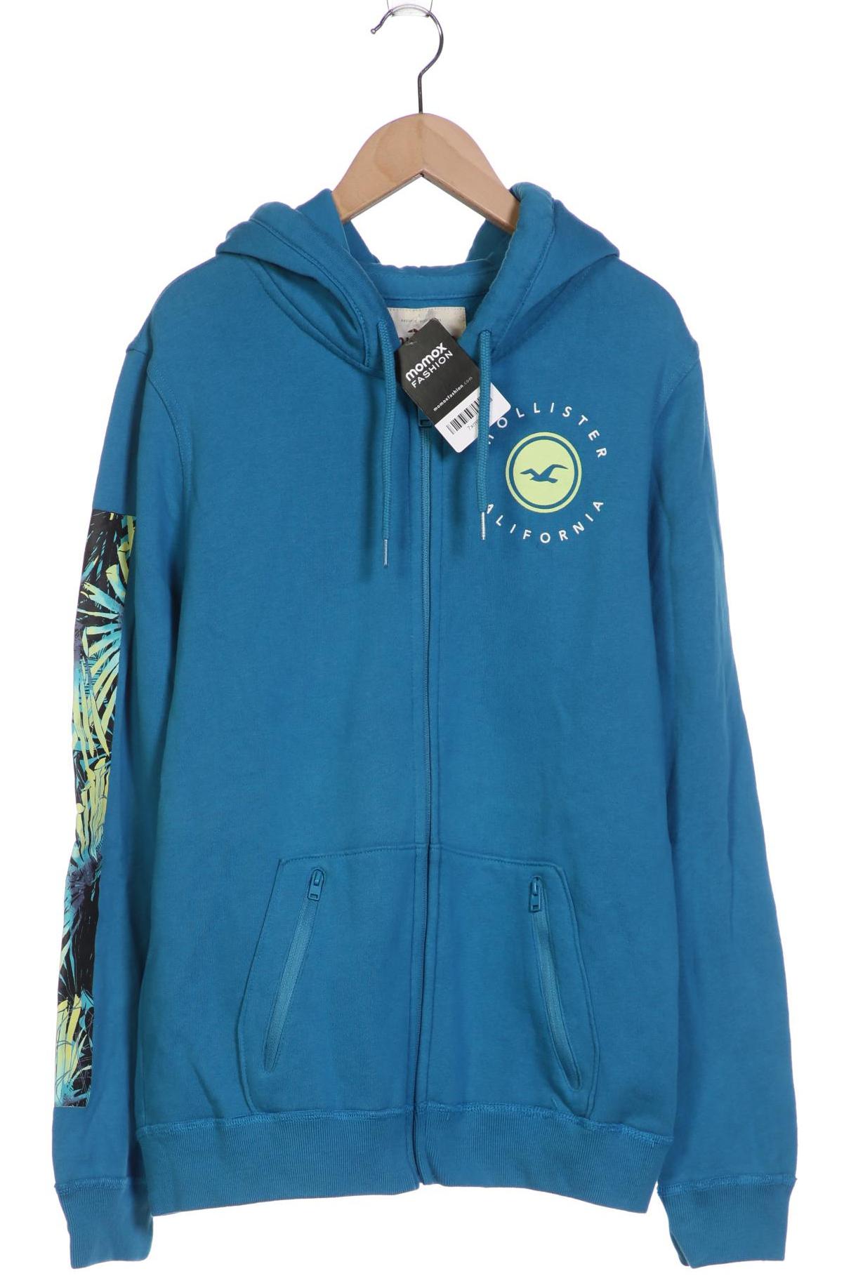 

Hollister Herren Kapuzenpullover, blau, Gr. 46