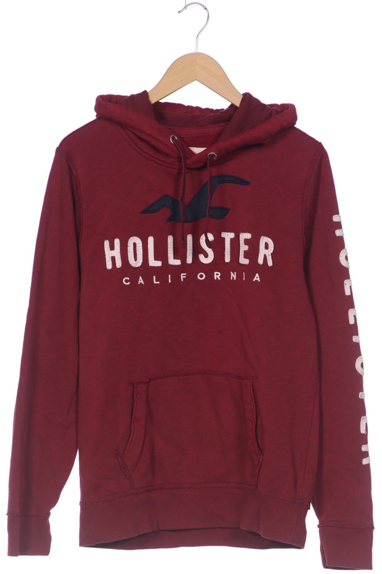 

Hollister Herren Kapuzenpullover, bordeaux, Gr. 48