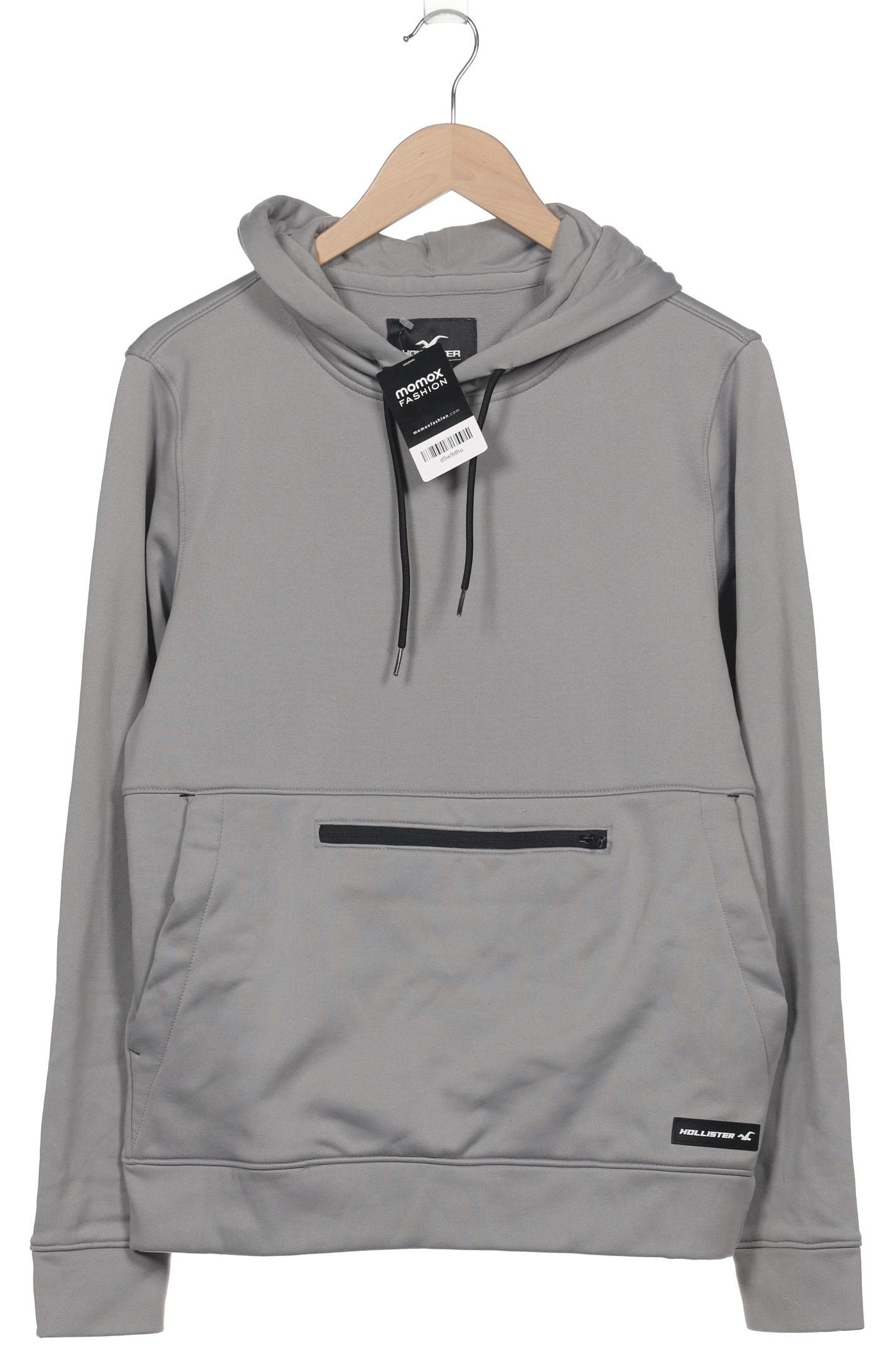 

Hollister Herren Kapuzenpullover, grau, Gr. 46