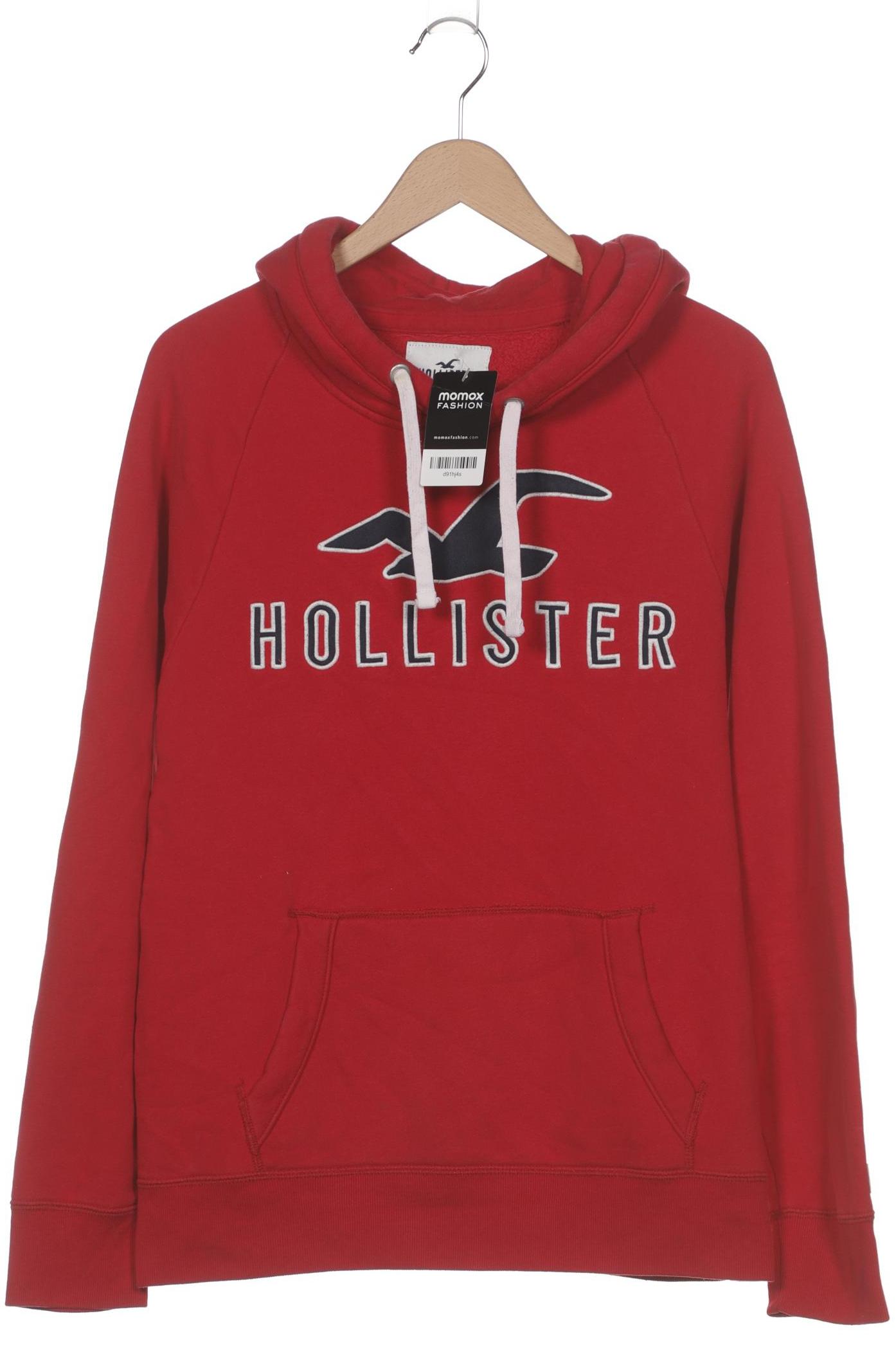 

Hollister Herren Kapuzenpullover, rot, Gr. 48