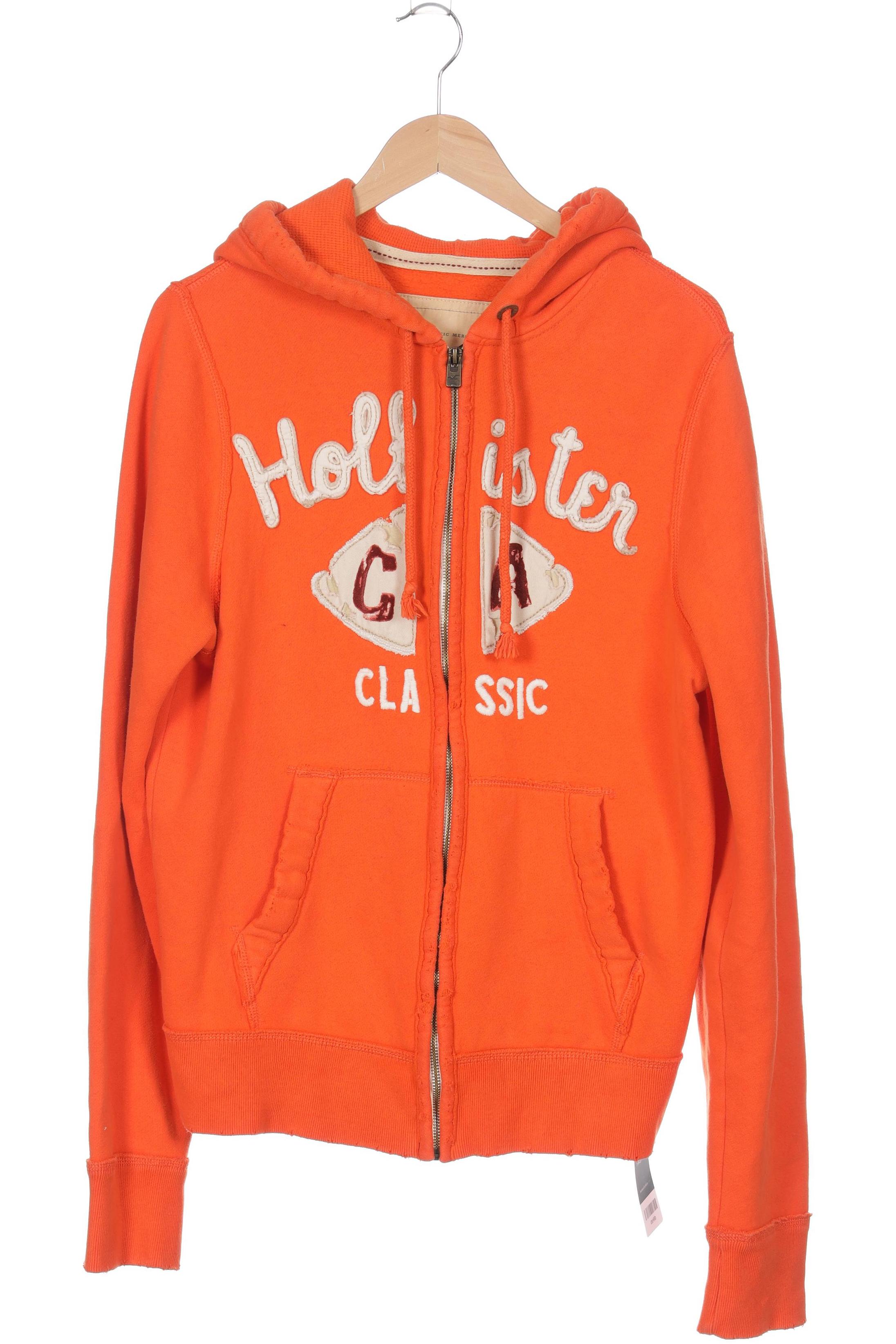 

Hollister Herren Kapuzenpullover, orange, Gr.