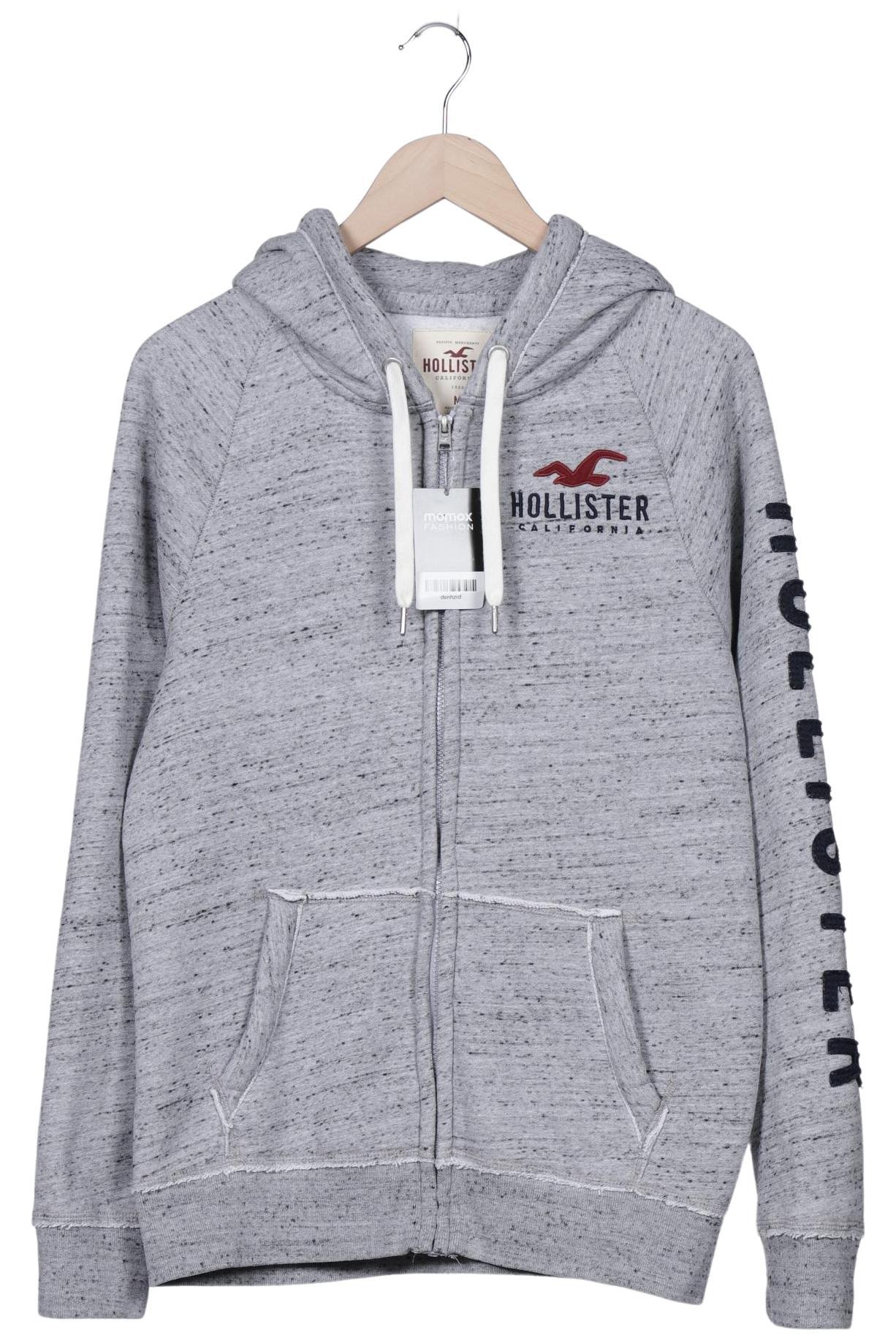 

Hollister Herren Kapuzenpullover, grau, Gr. 48