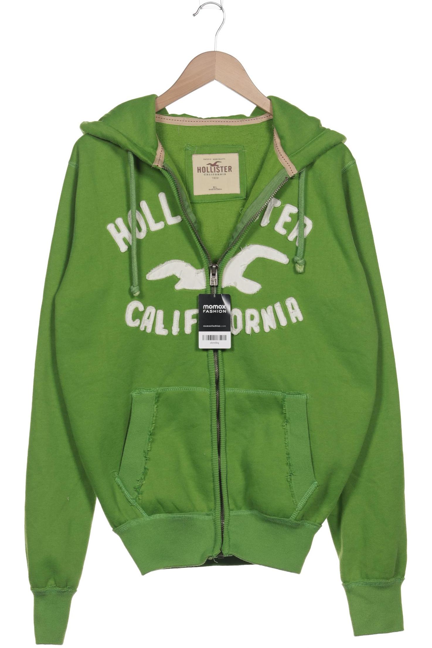 

Hollister Herren Kapuzenpullover, grün, Gr. 54
