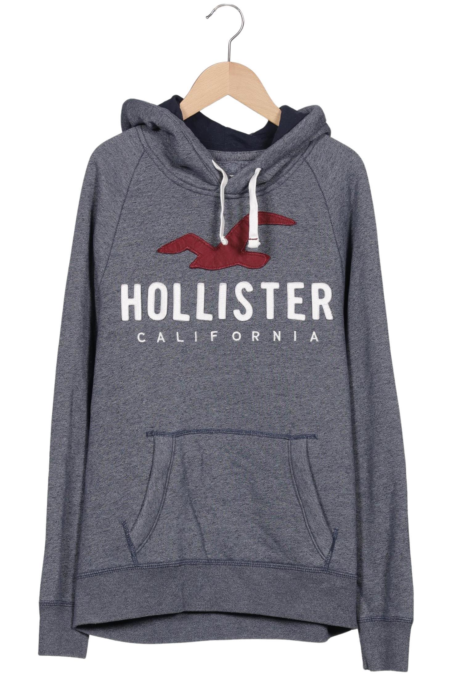 Thumbnail - Hollister Herren Kapuzenpullover, grau, Gr. 46