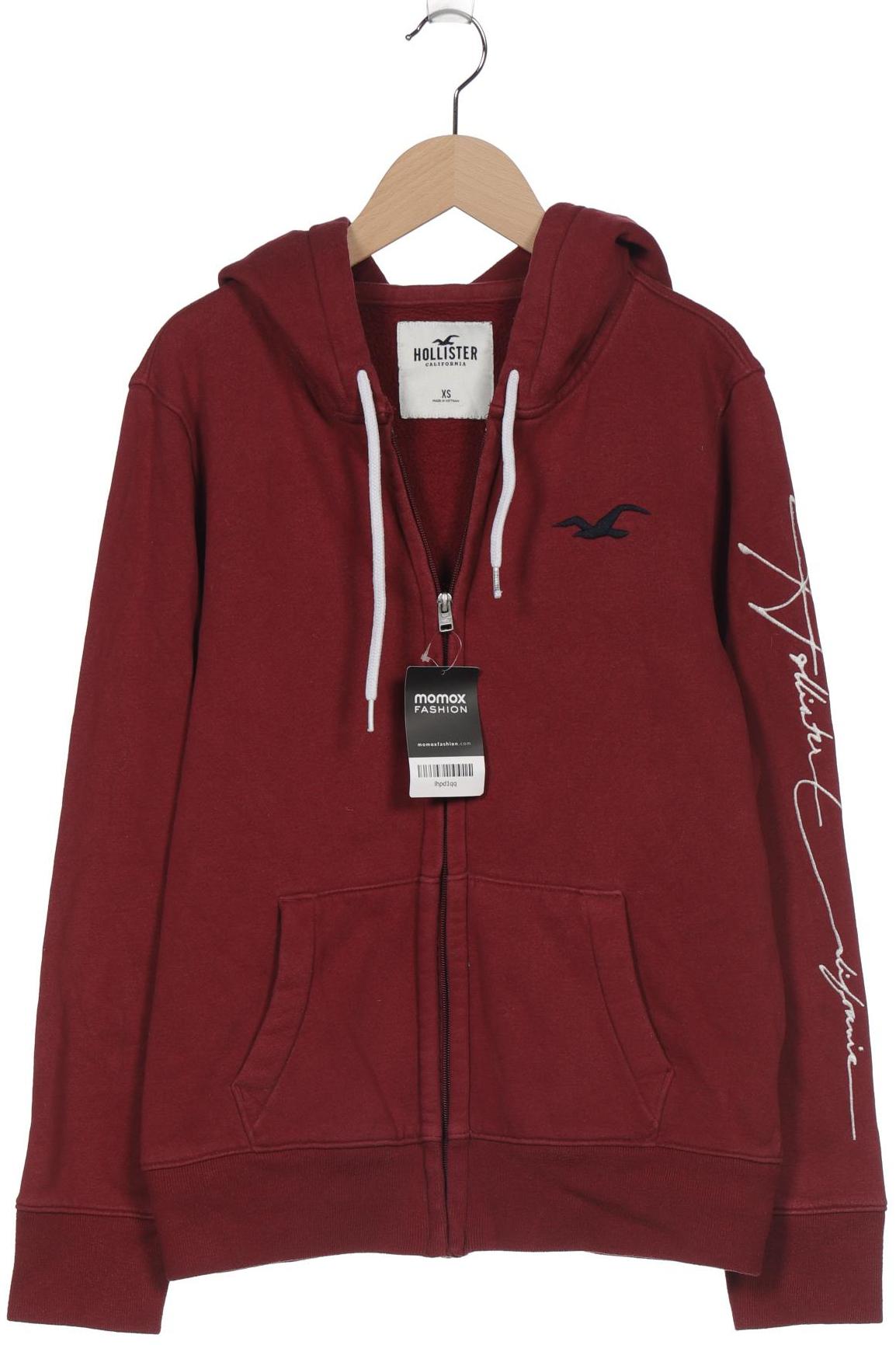 

Hollister Herren Kapuzenpullover, bordeaux, Gr. 44