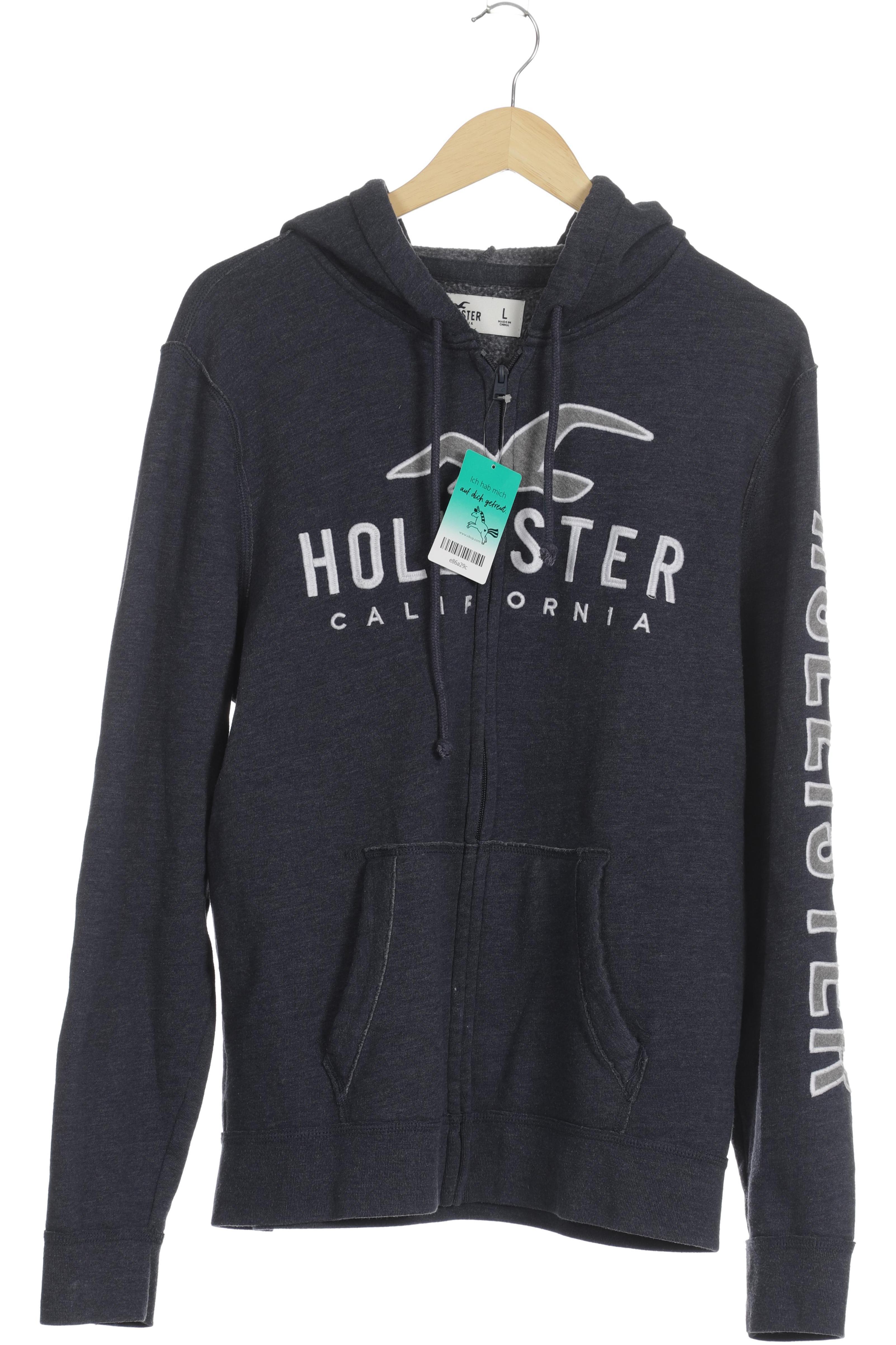 

Hollister Herren Kapuzenpullover, blau, Gr.