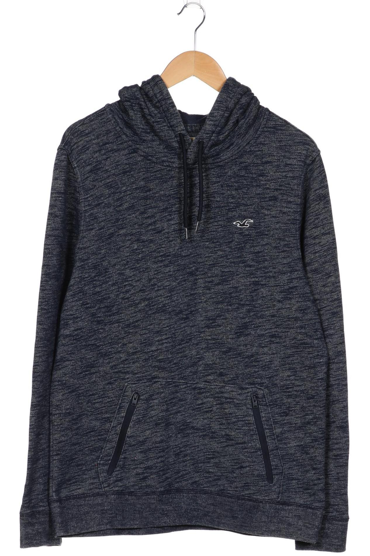 

Hollister Herren Kapuzenpullover, blau, Gr. 48